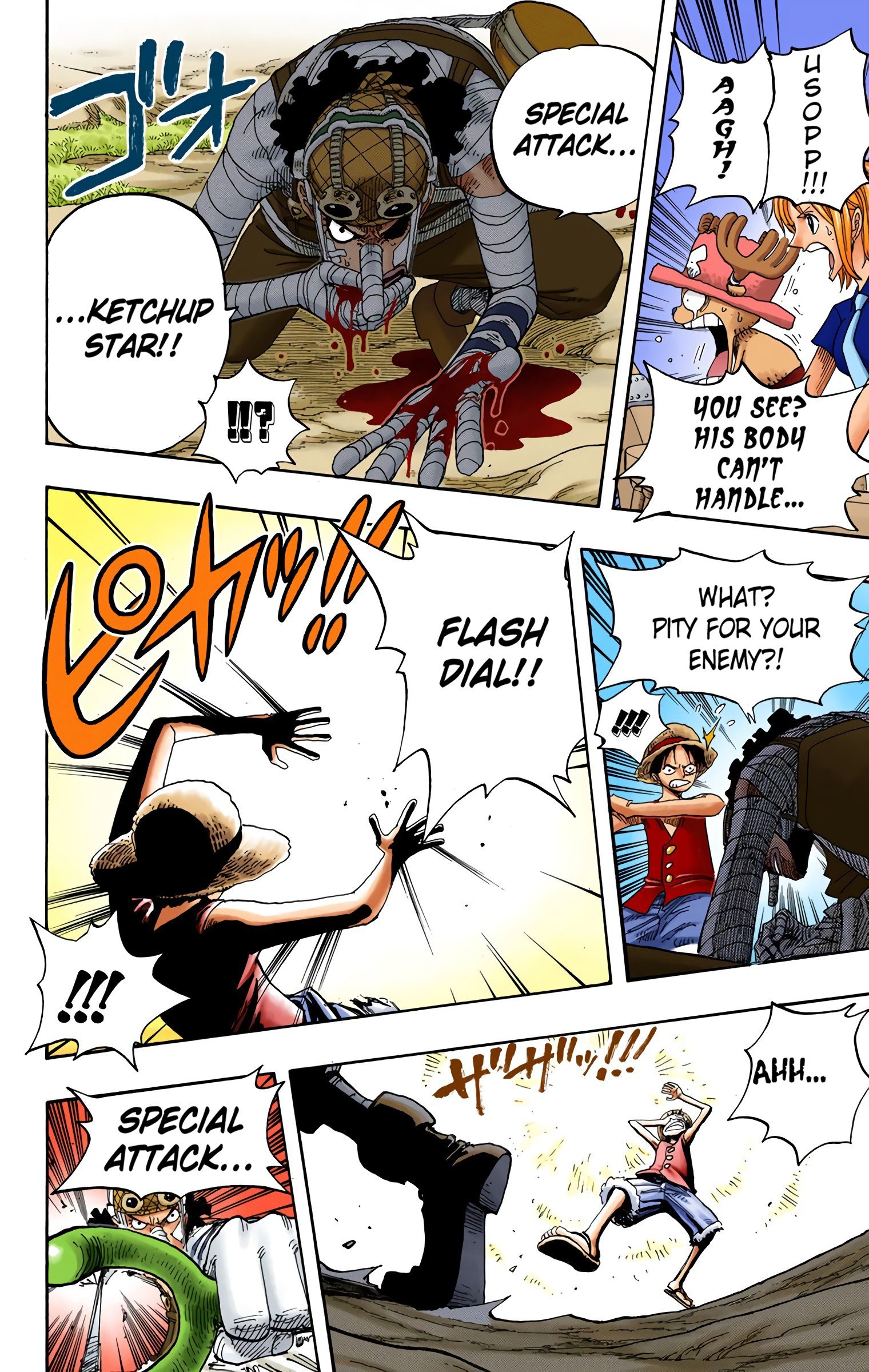 One Piece Colored Manga