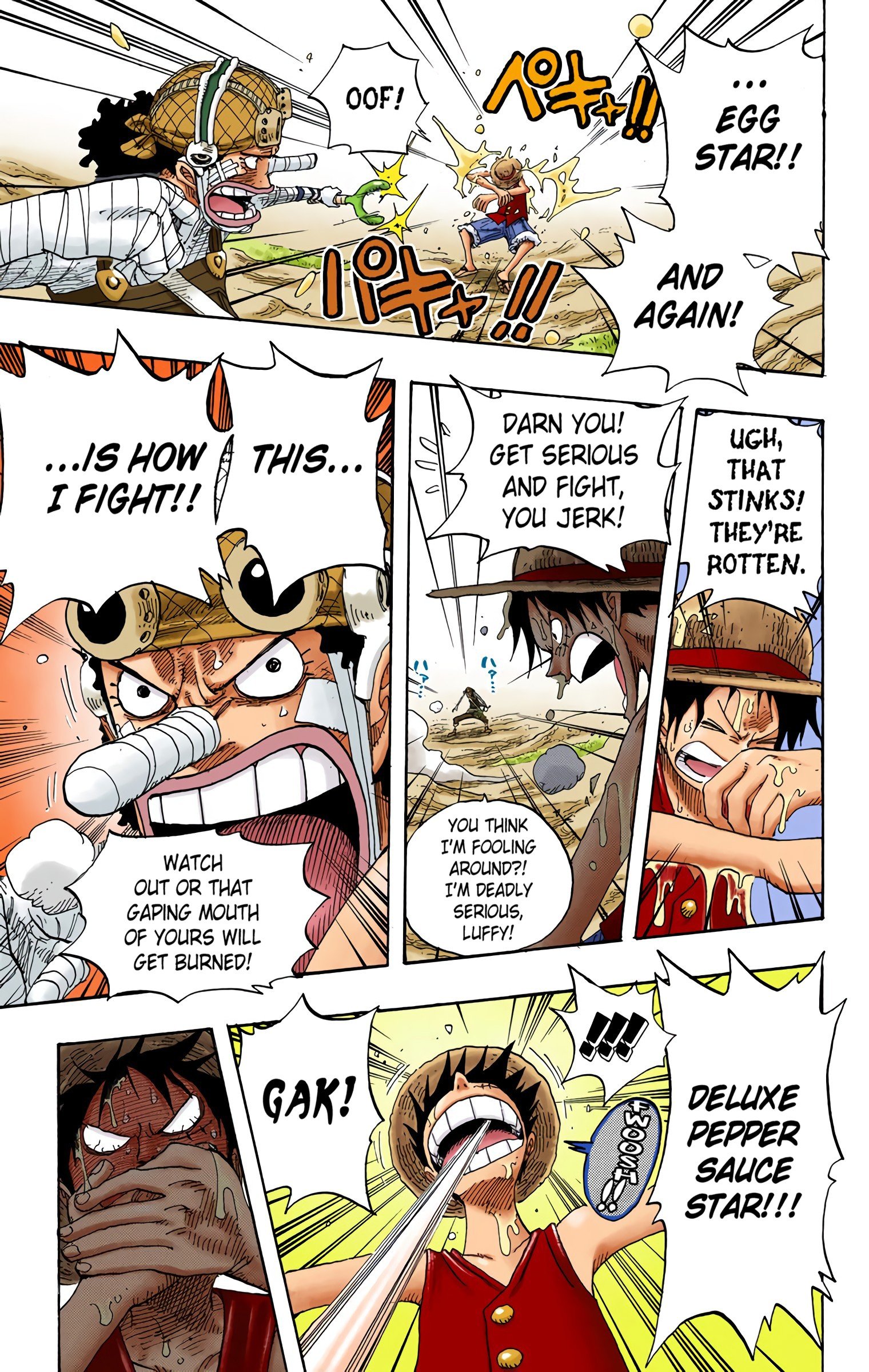 One Piece Colored Manga