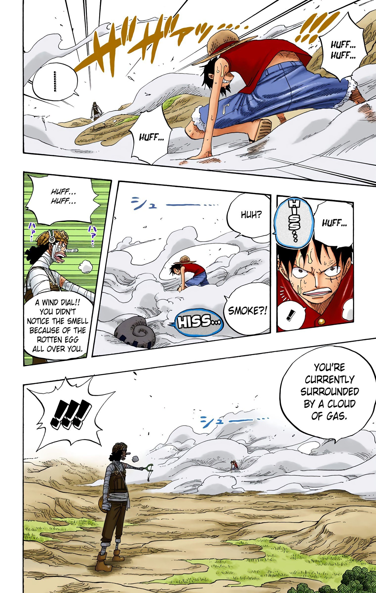 One Piece Colored Manga