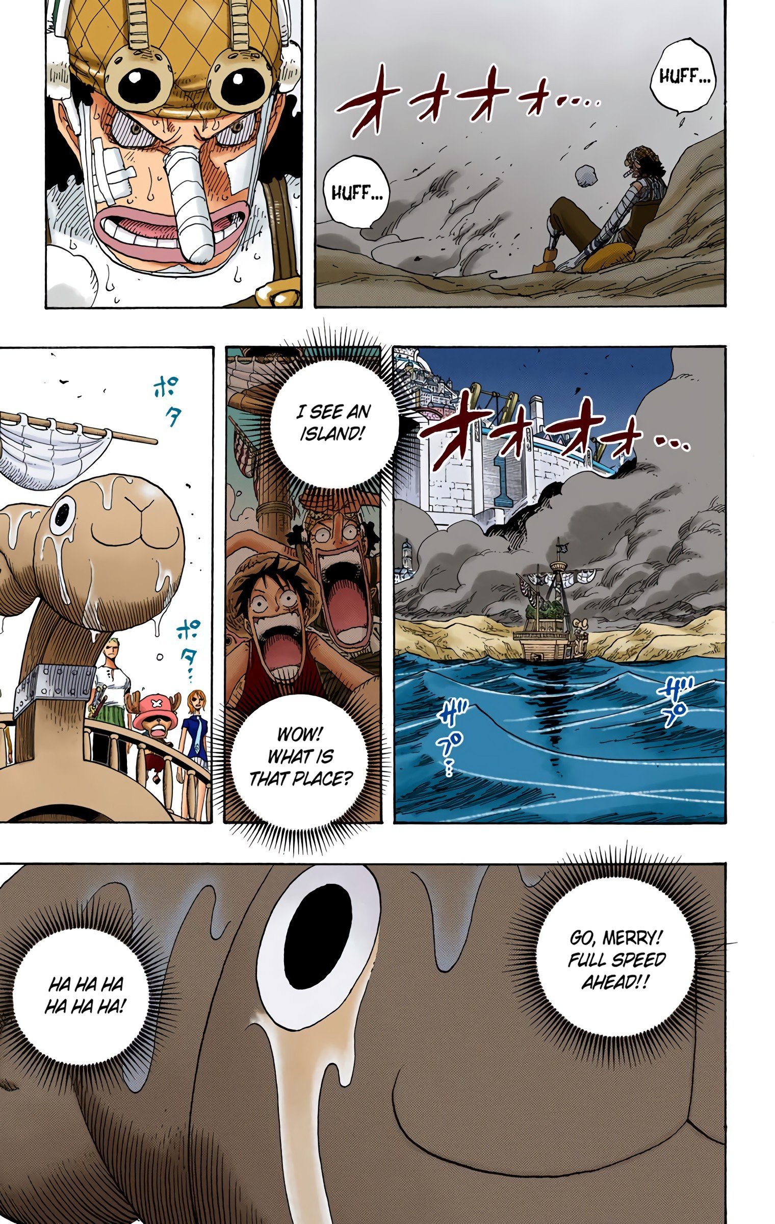 One Piece Colored Manga