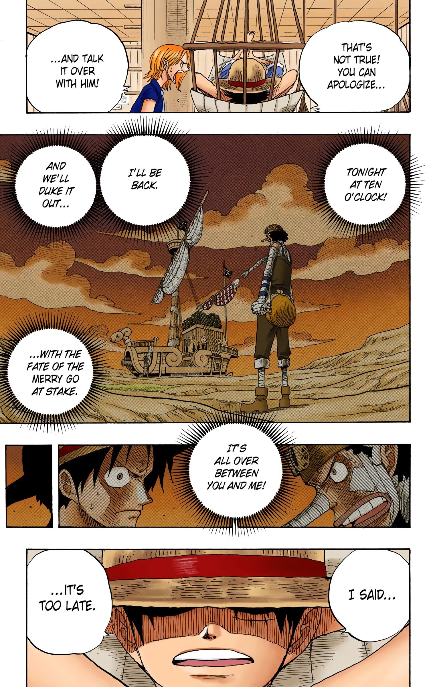 One Piece Colored Manga