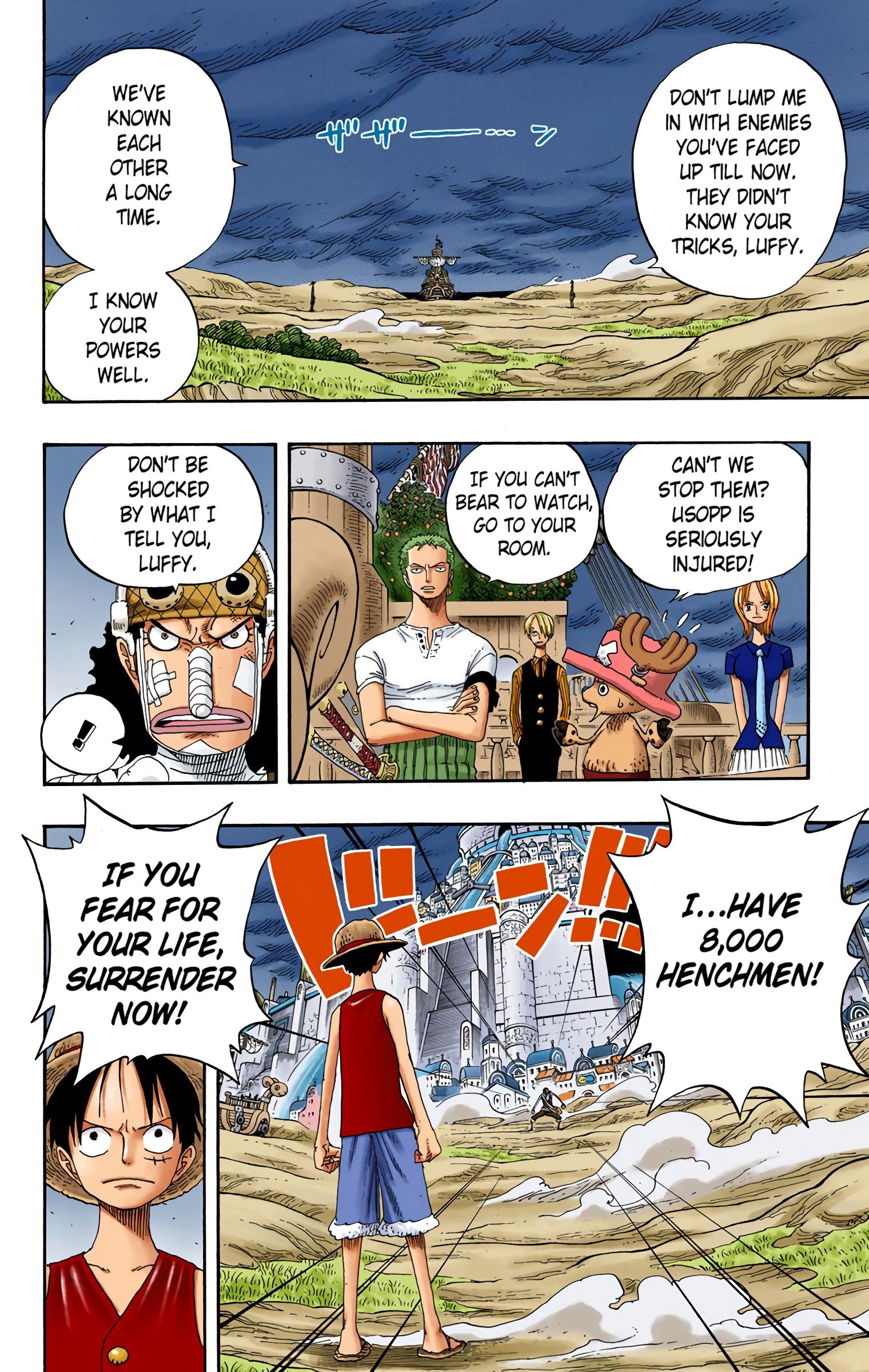 One Piece Colored Manga