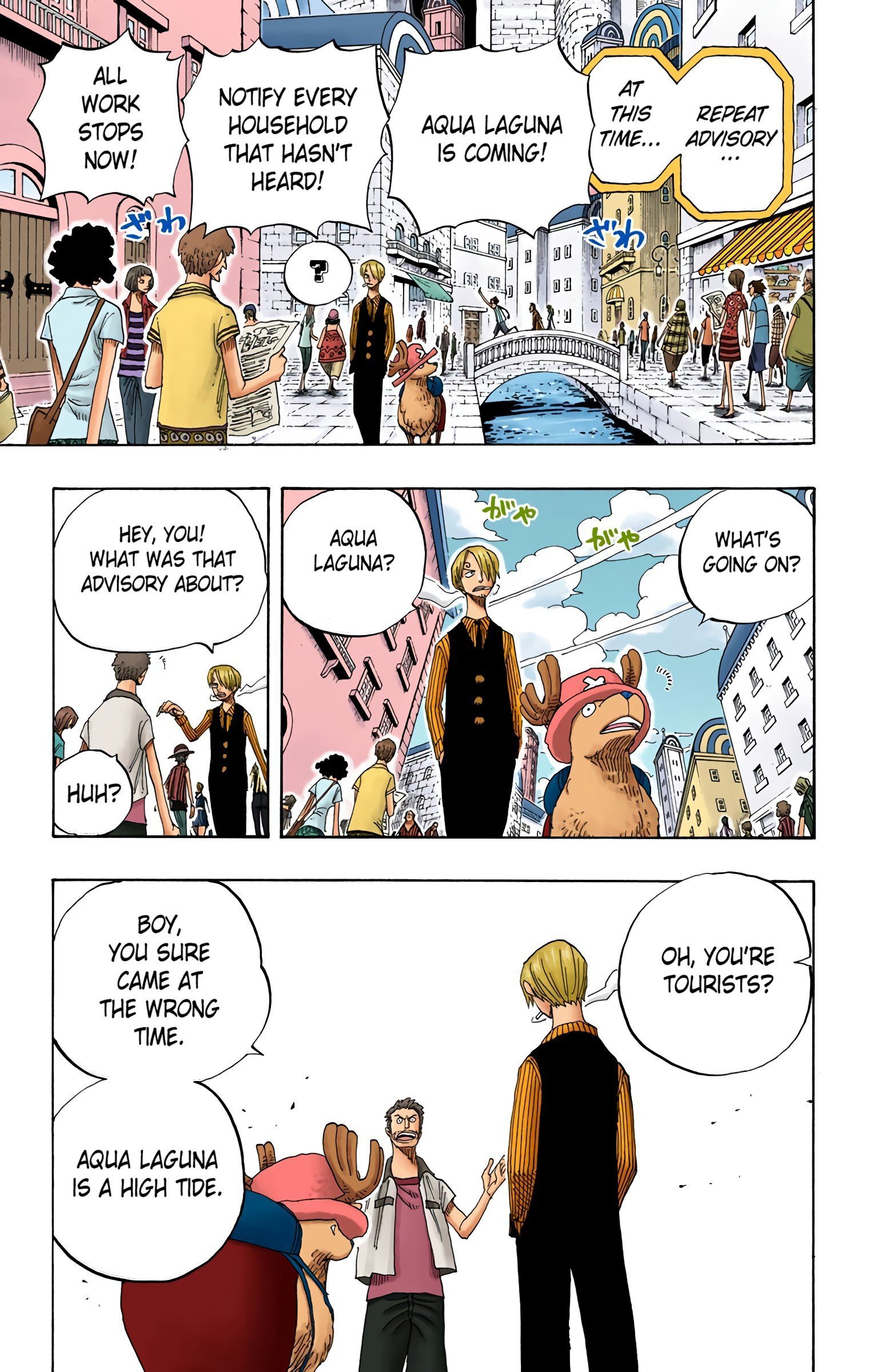 One Piece Colored Manga