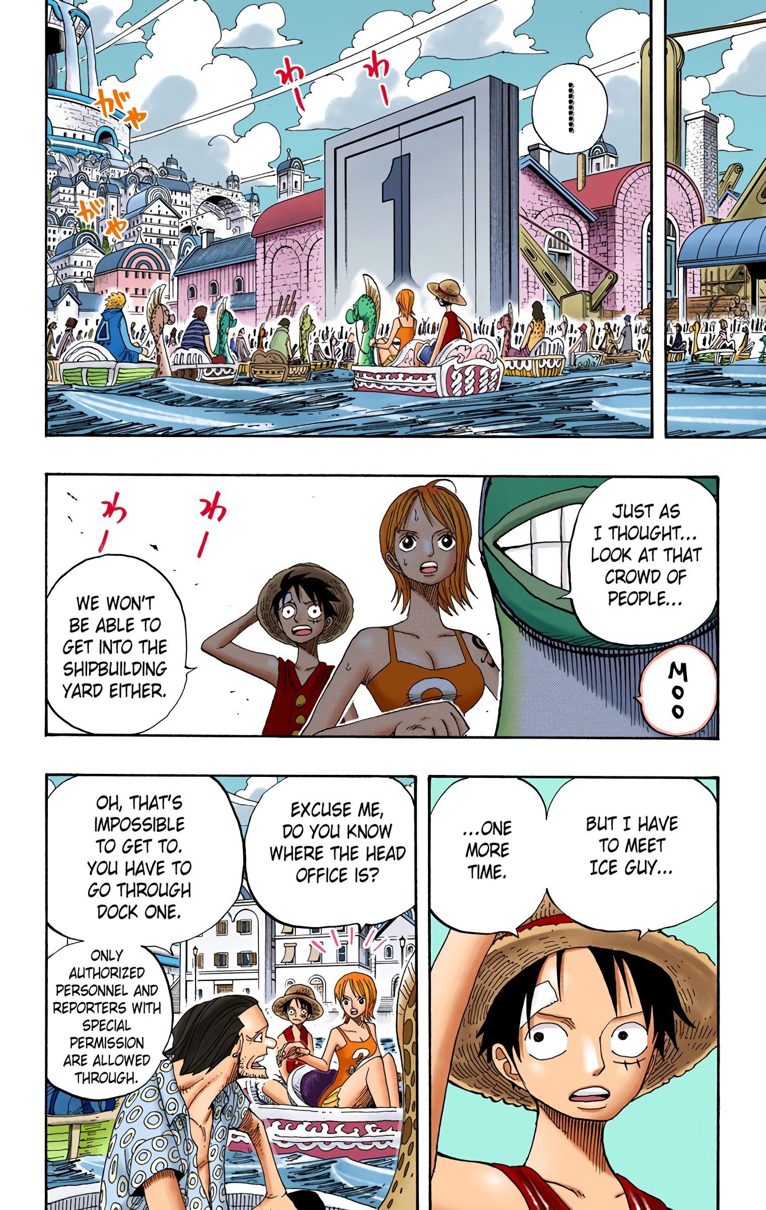 One Piece Colored Manga