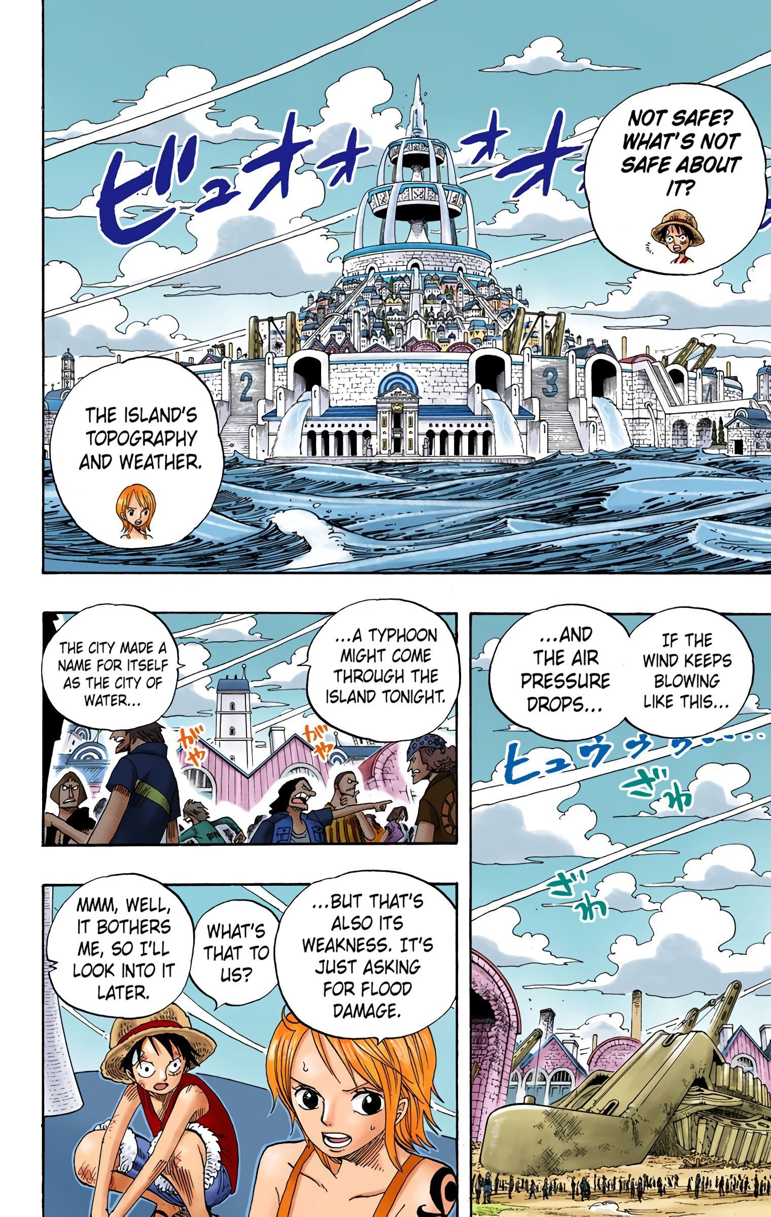 One Piece Colored Manga