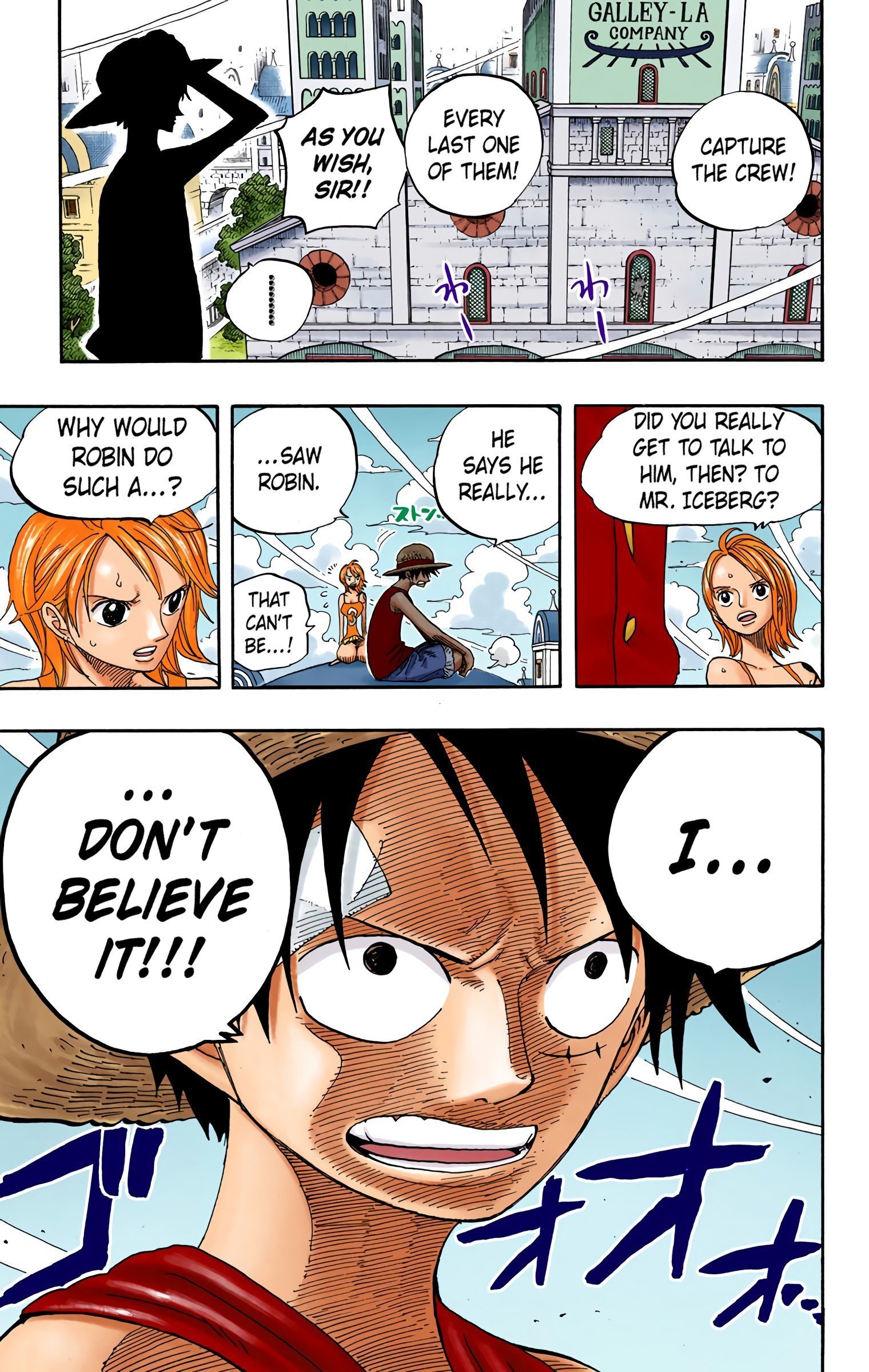 One Piece Colored Manga