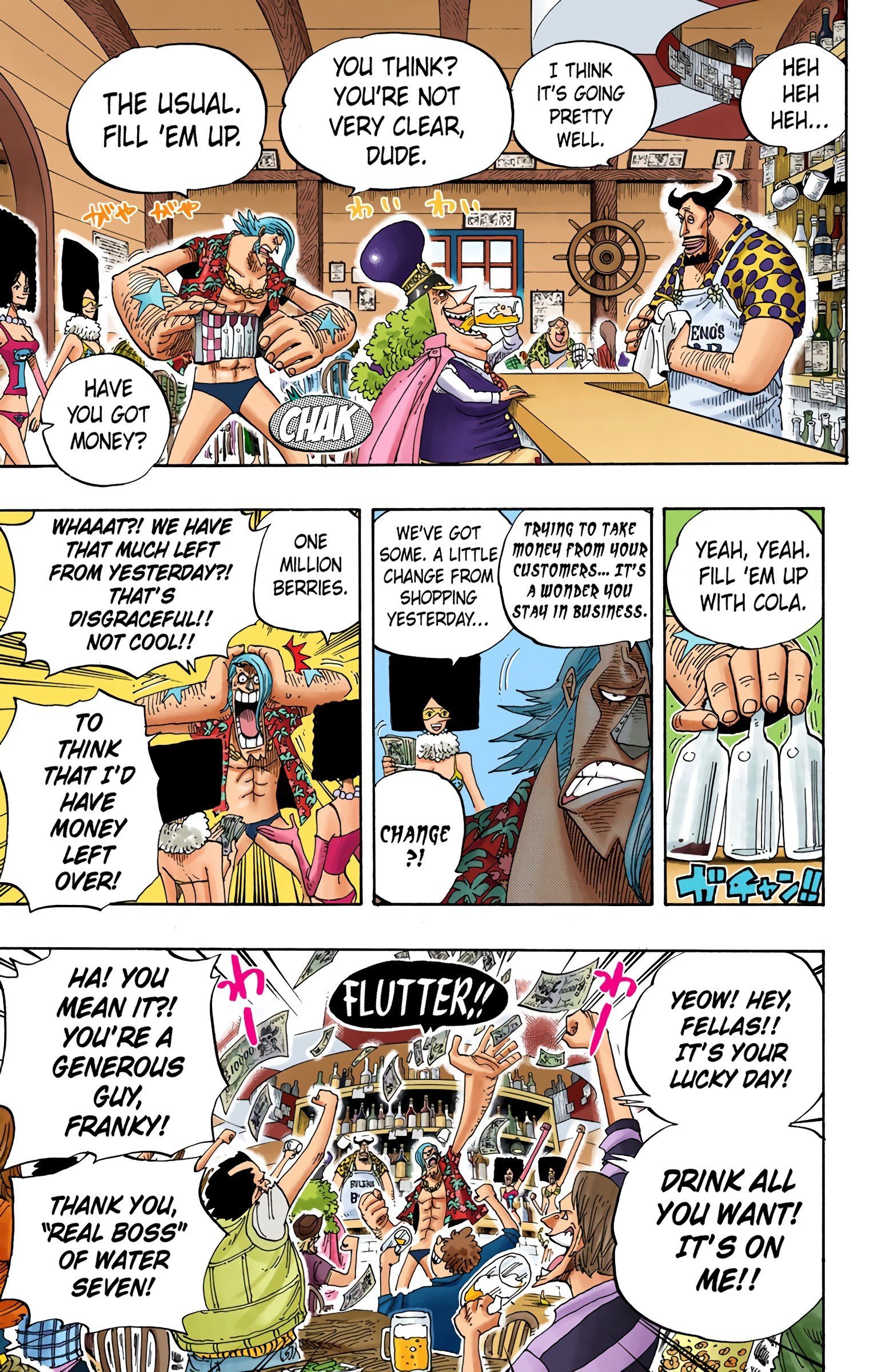 One Piece Colored Manga