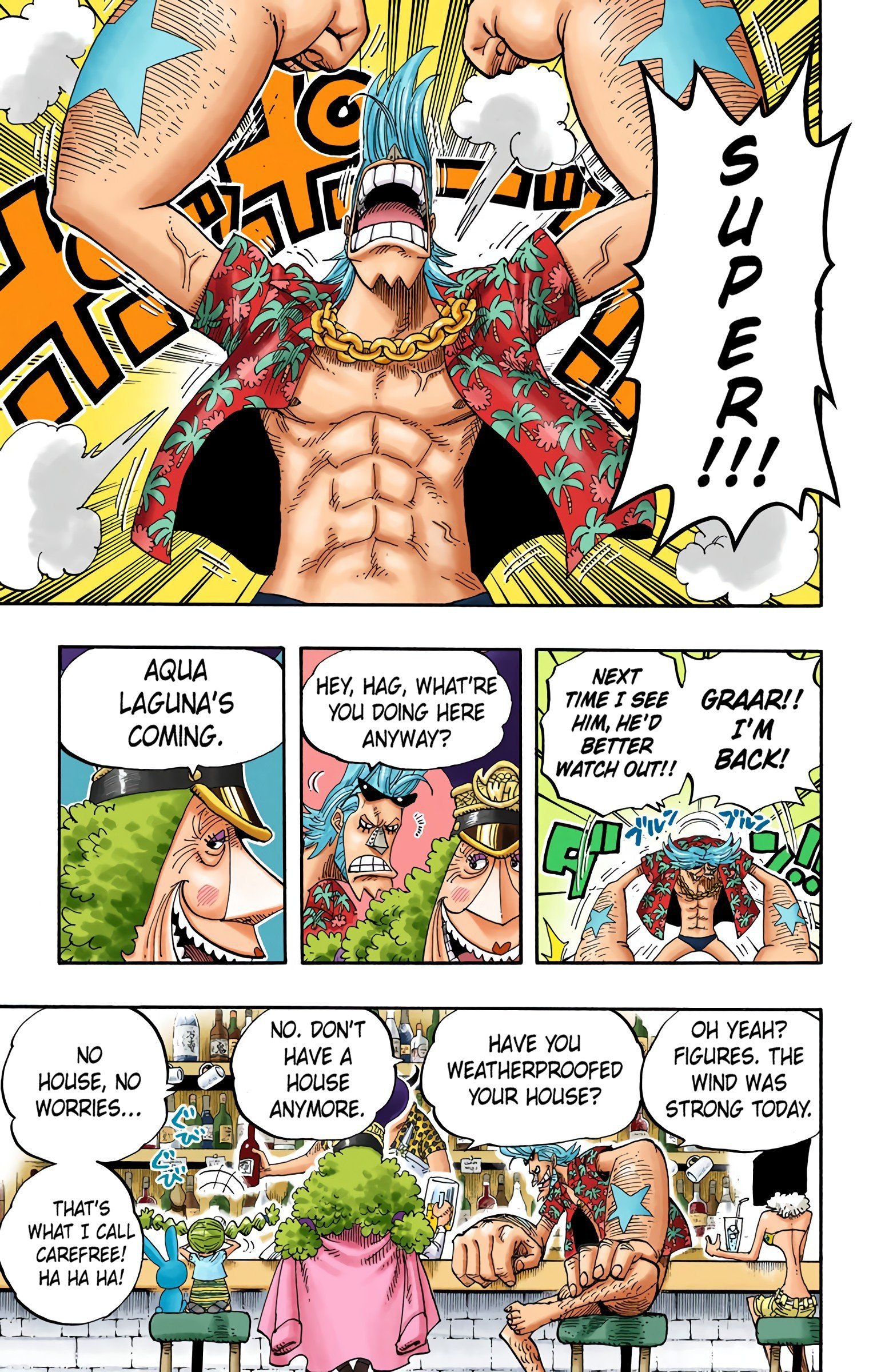 One Piece Colored Manga