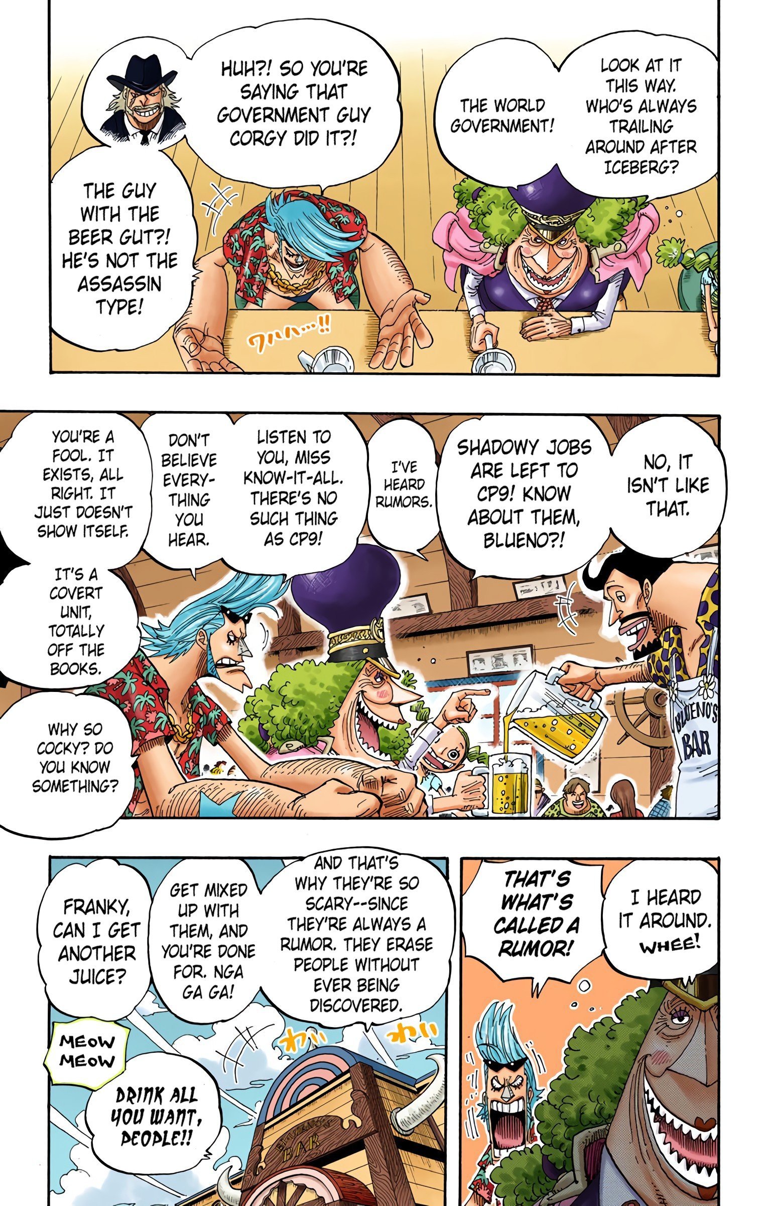 One Piece Colored Manga