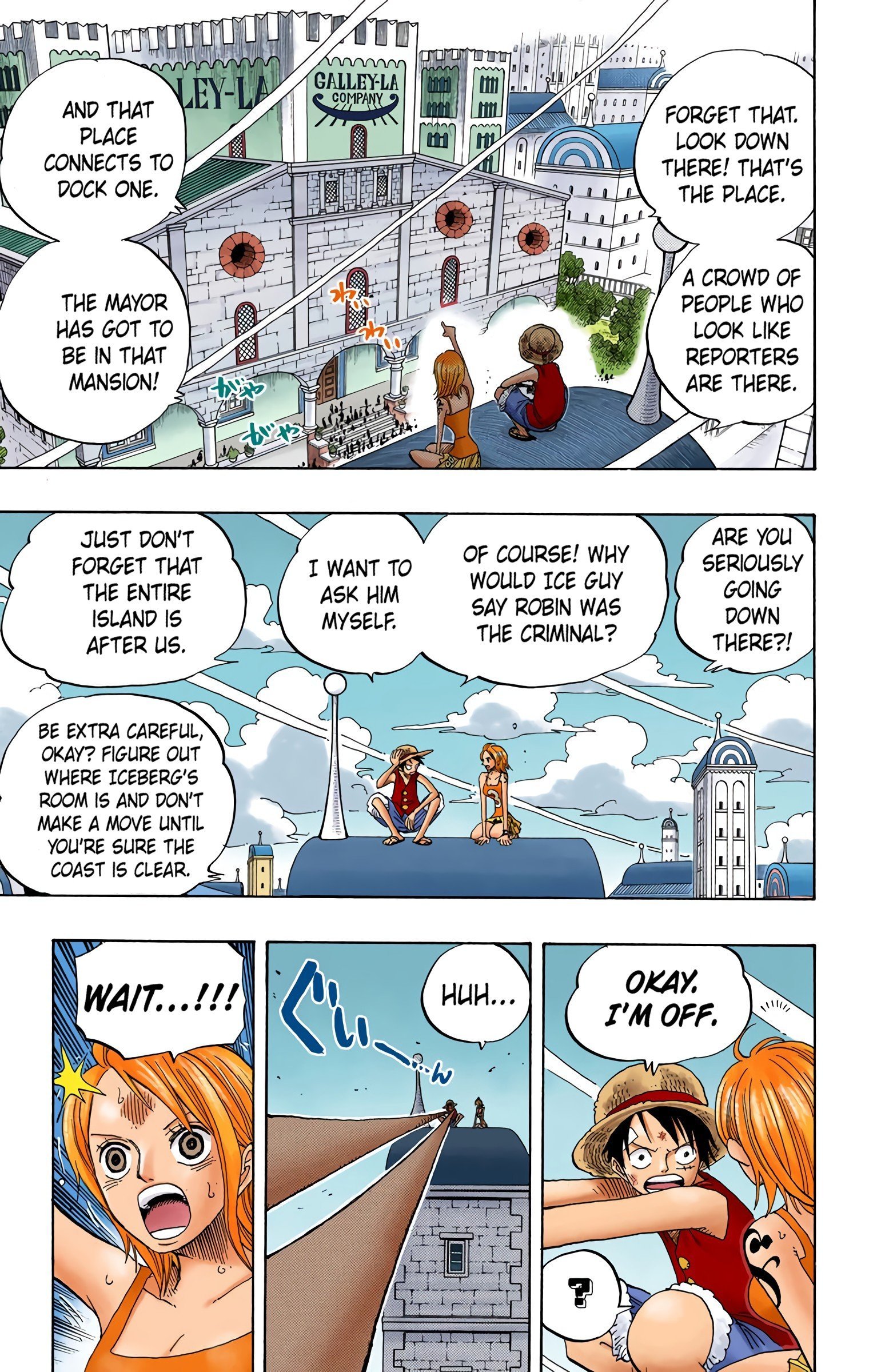 One Piece Colored Manga