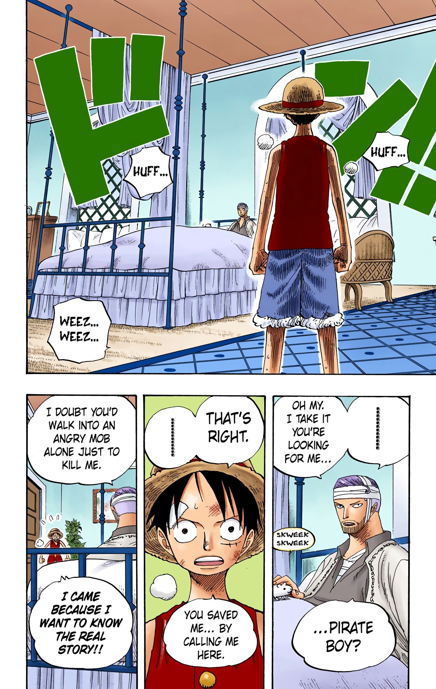 One Piece Colored Manga