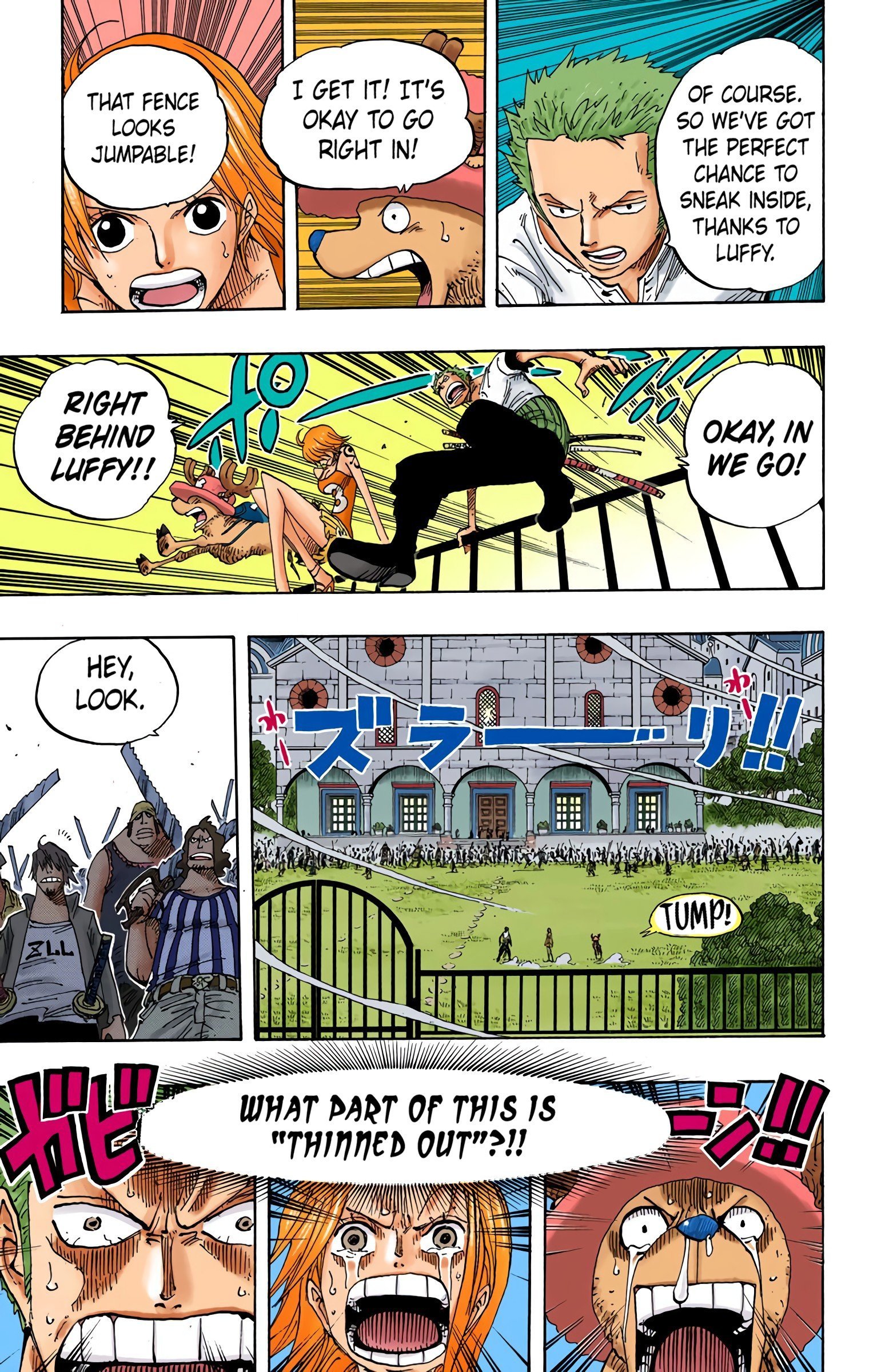 One Piece Colored Manga