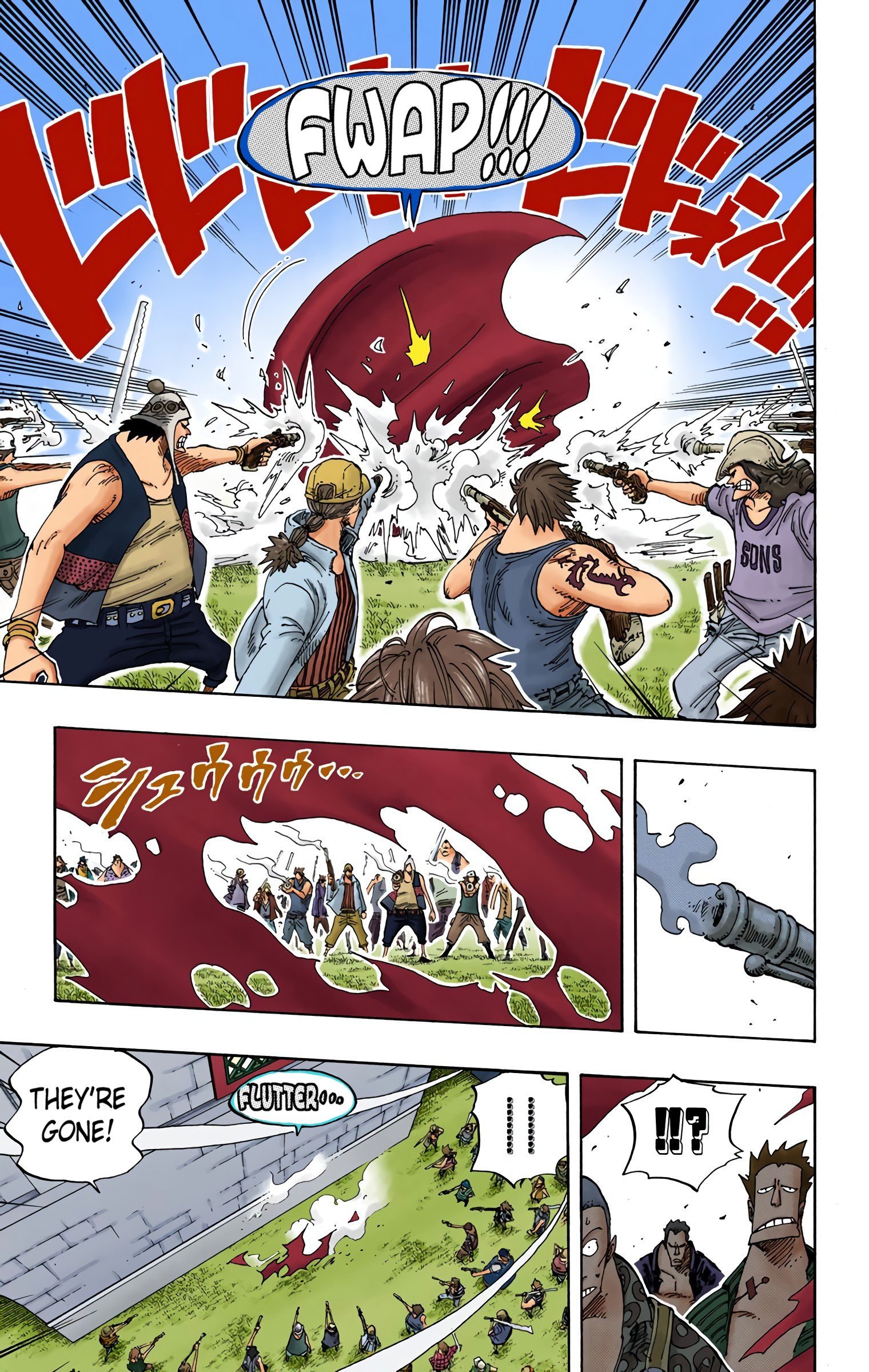 One Piece Colored Manga