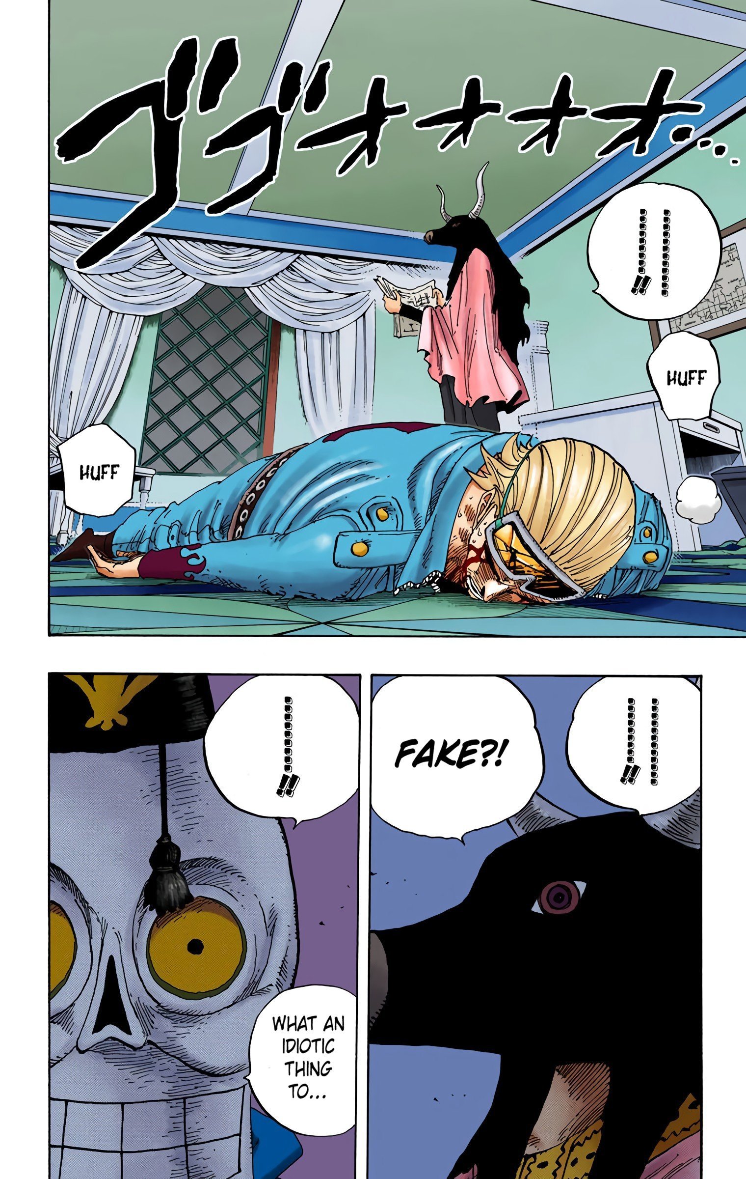 One Piece Colored Manga