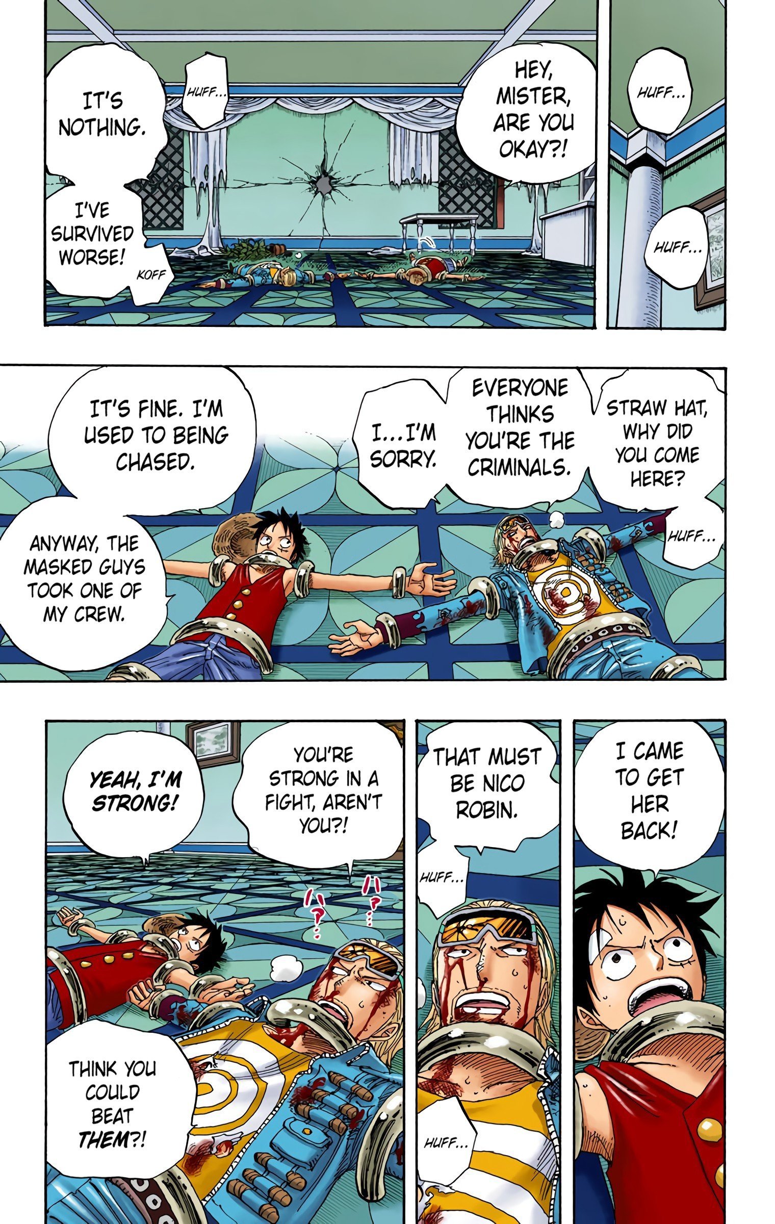 One Piece Colored Manga