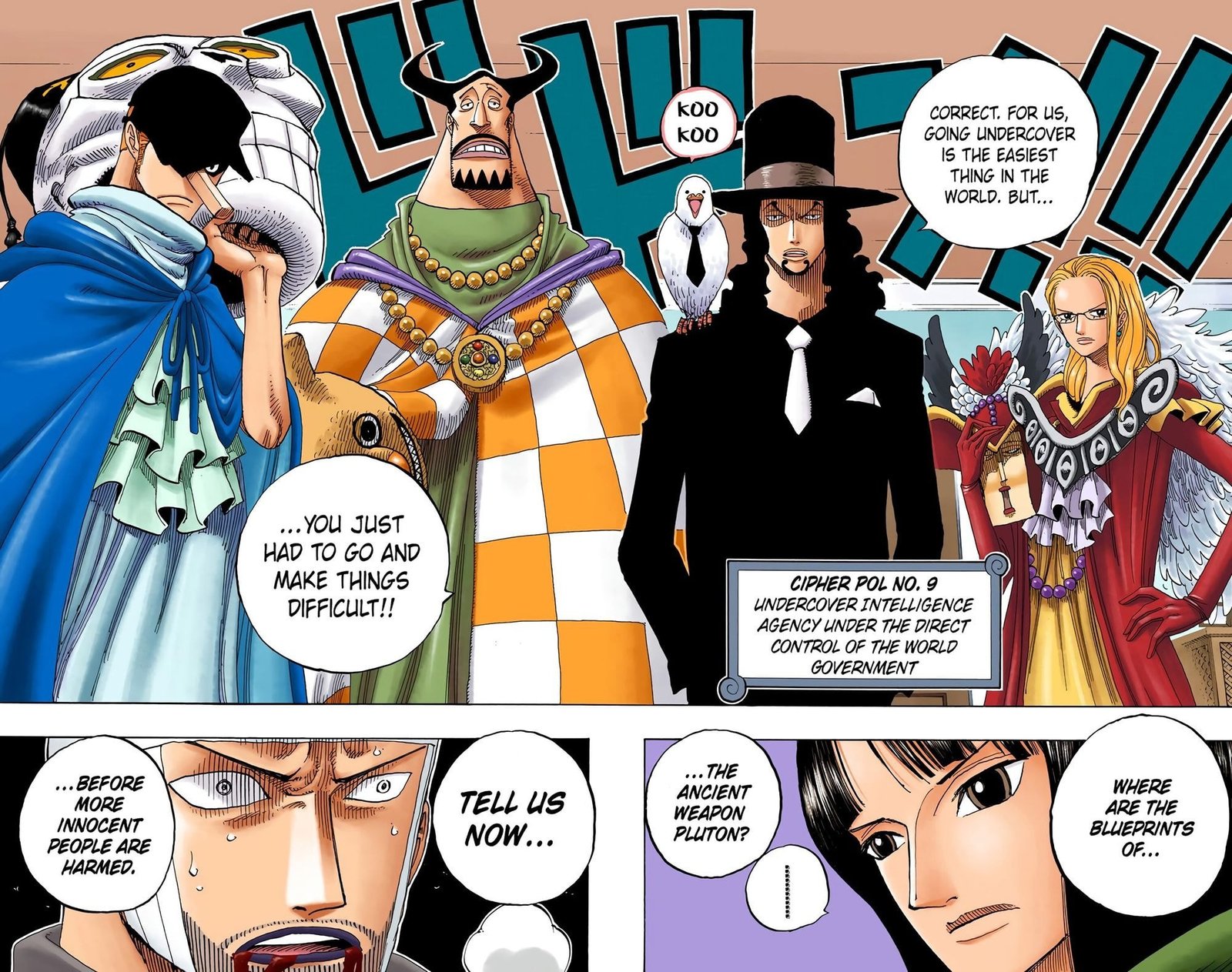 One Piece Colored Manga