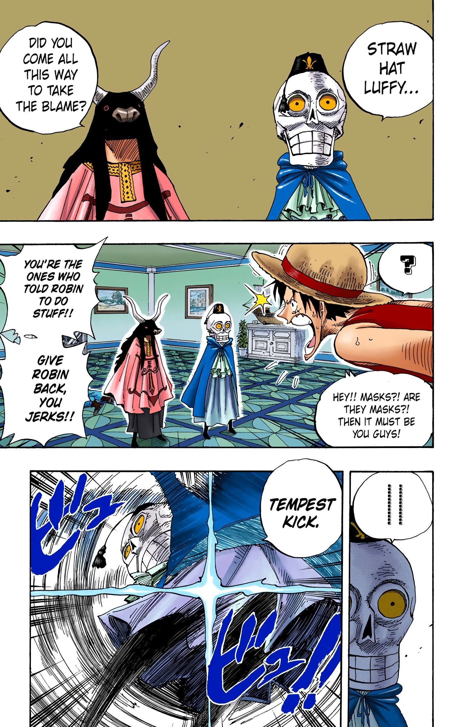 One Piece Colored Manga