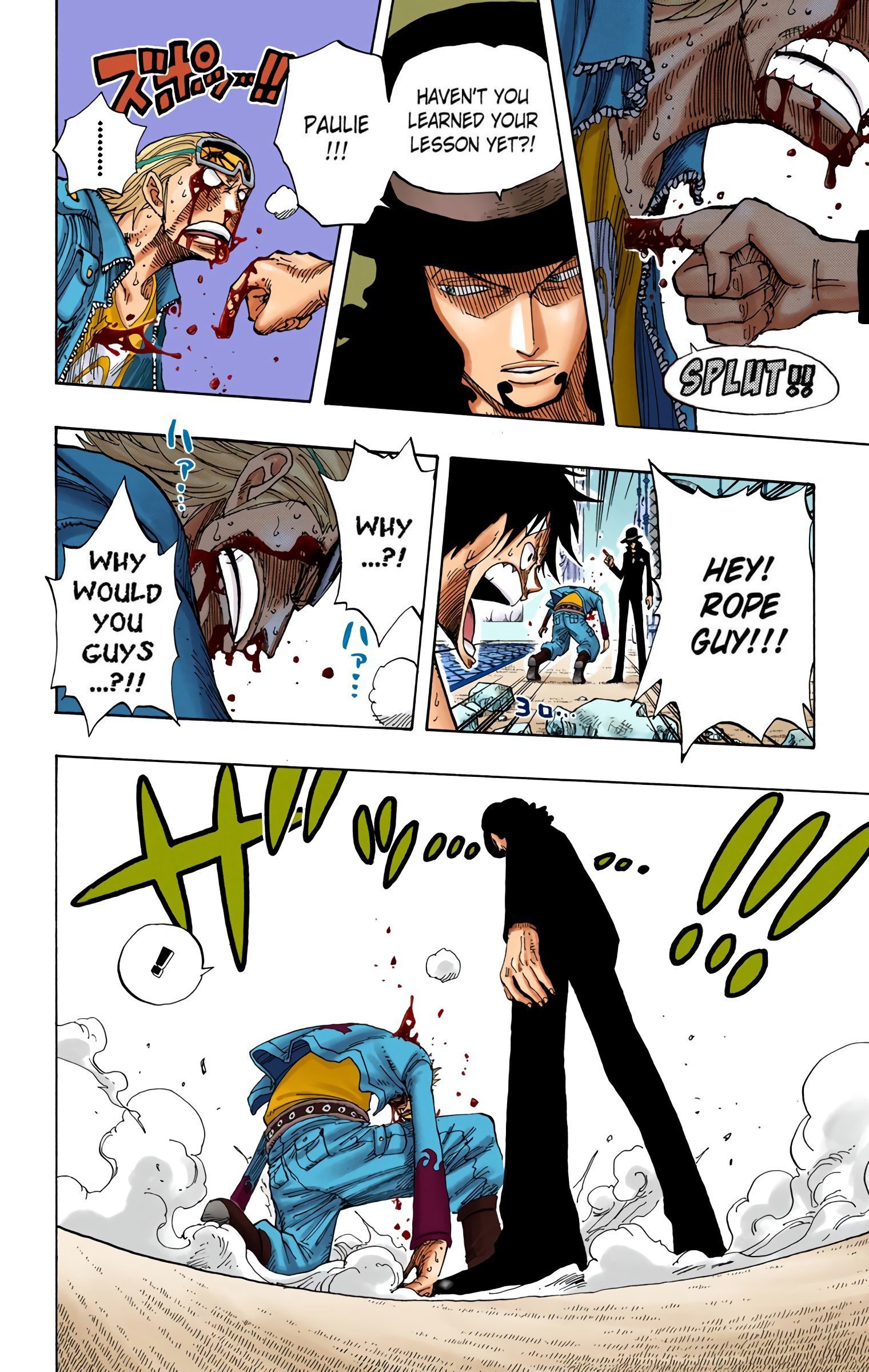 One Piece Colored Manga