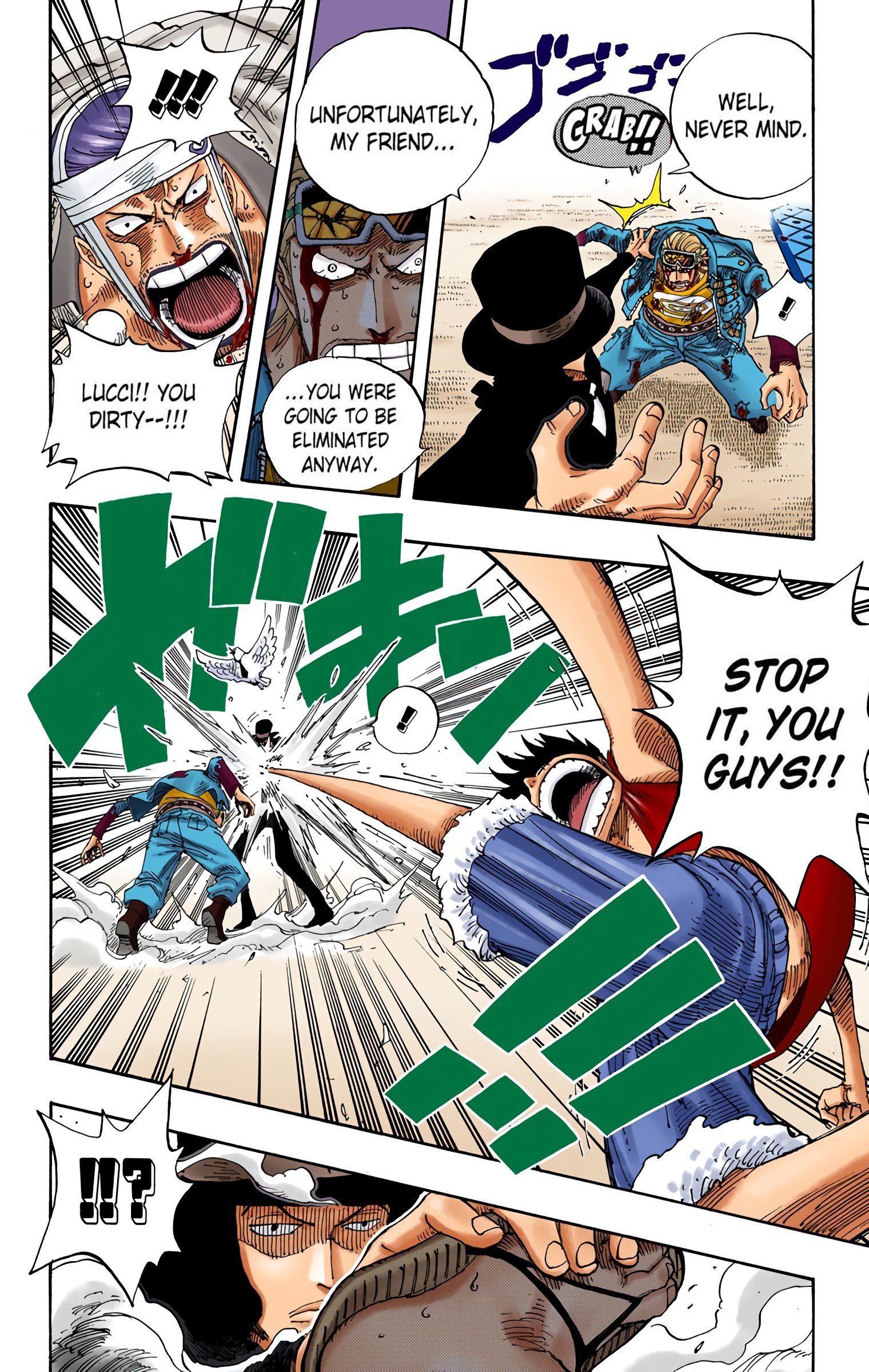 One Piece Colored Manga