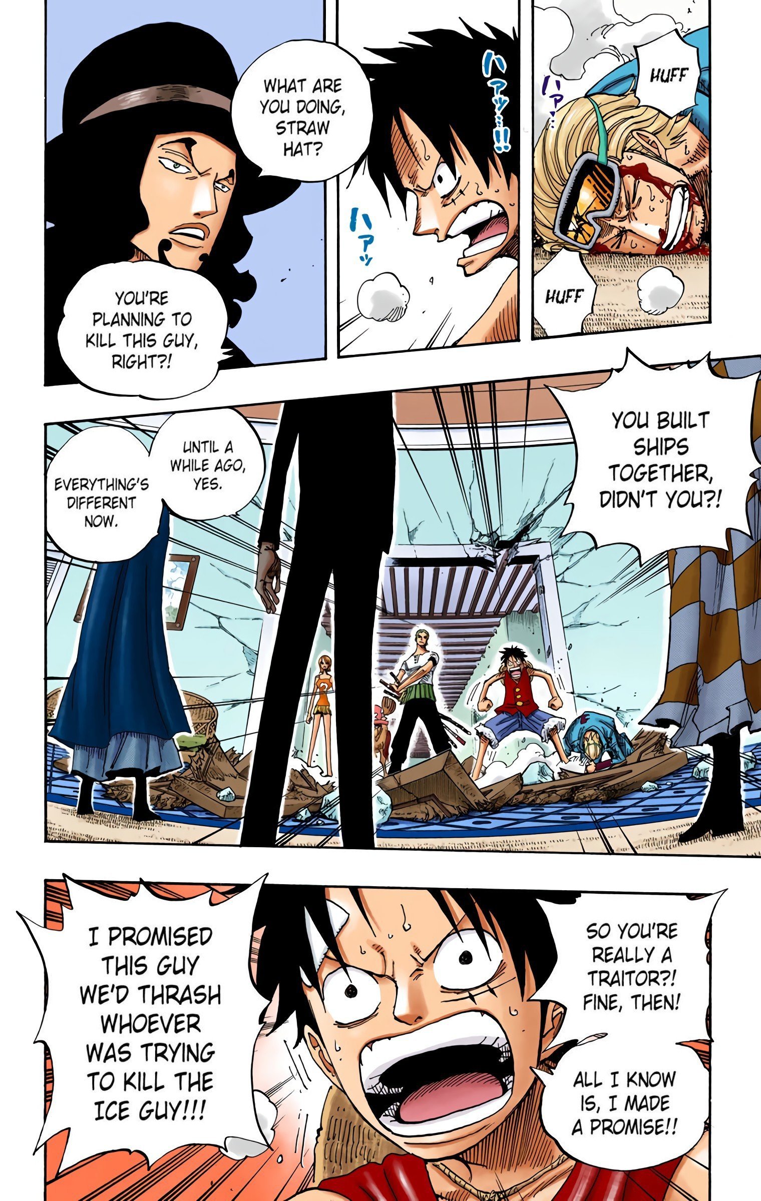 One Piece Colored Manga