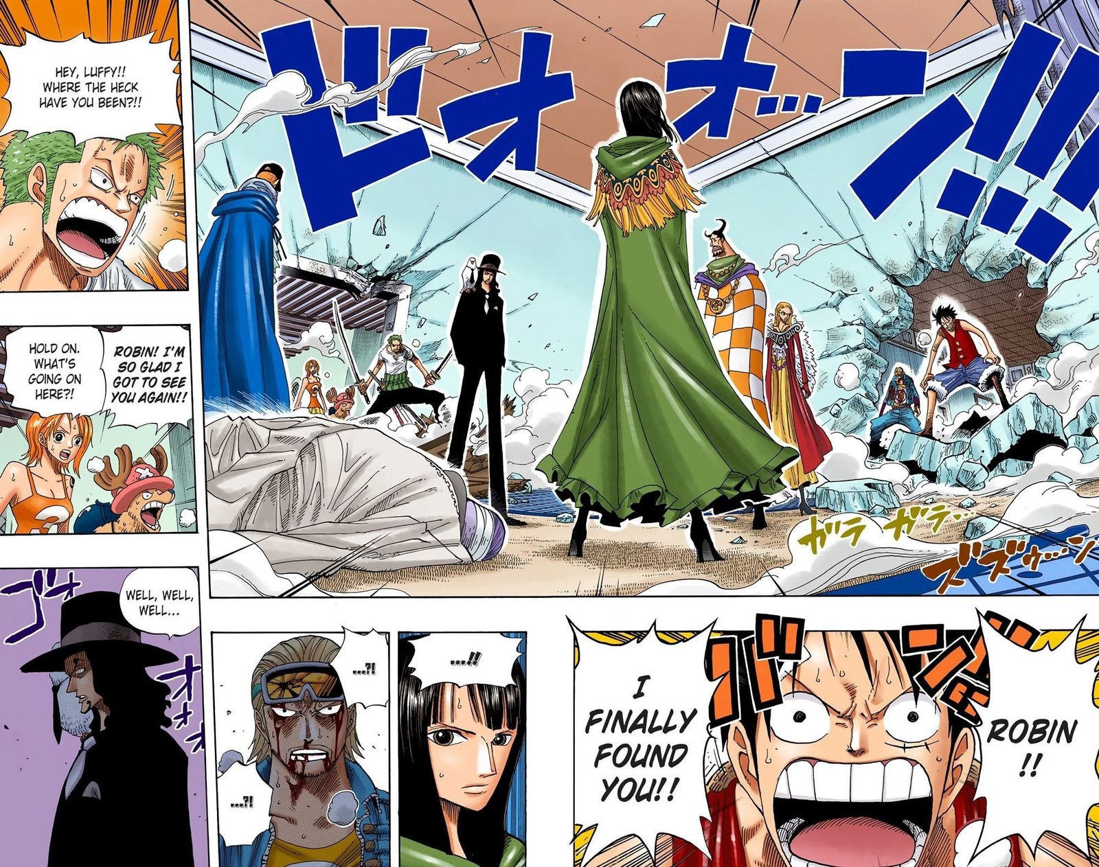 One Piece Colored Manga