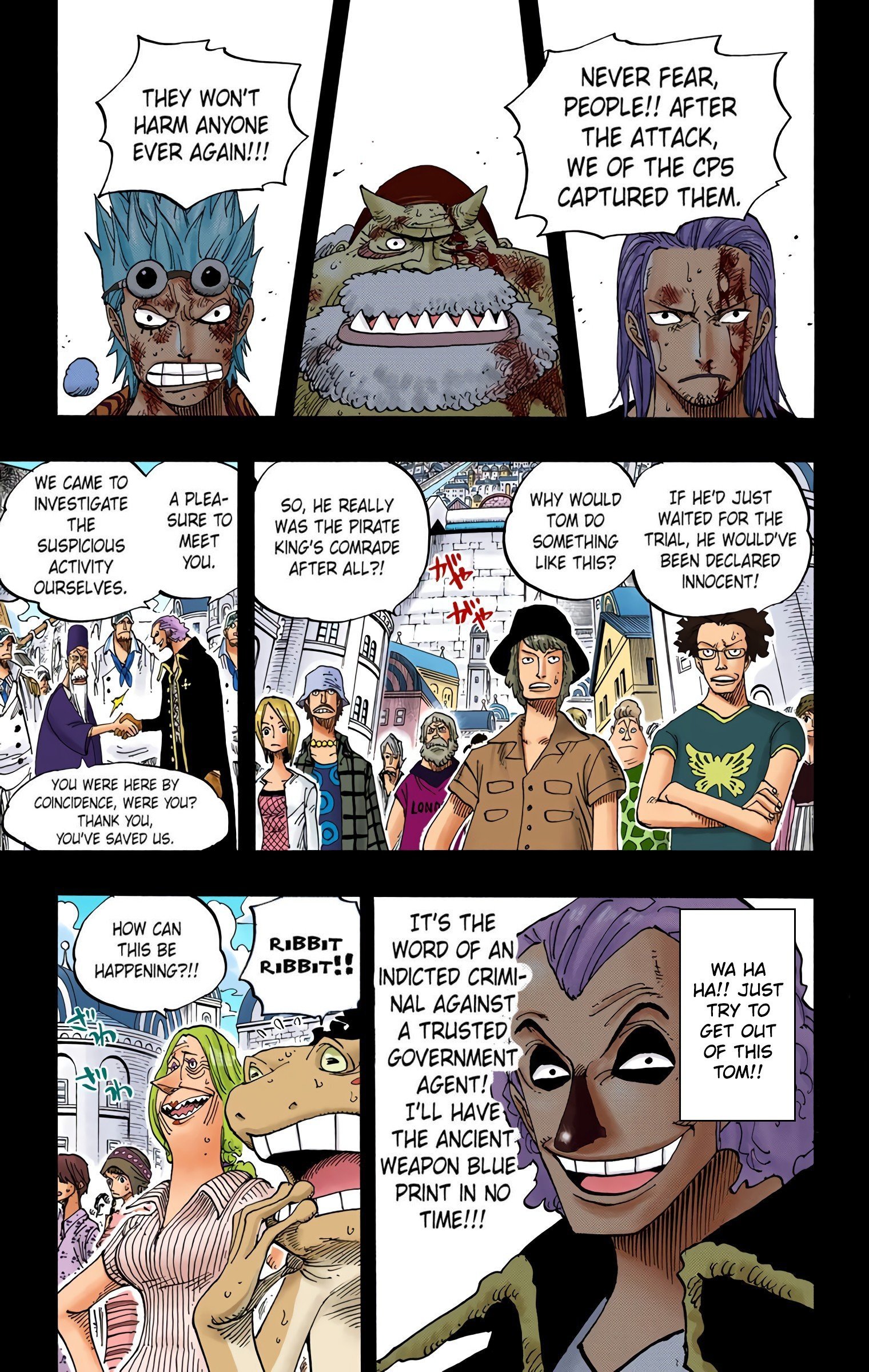 One Piece Colored Manga