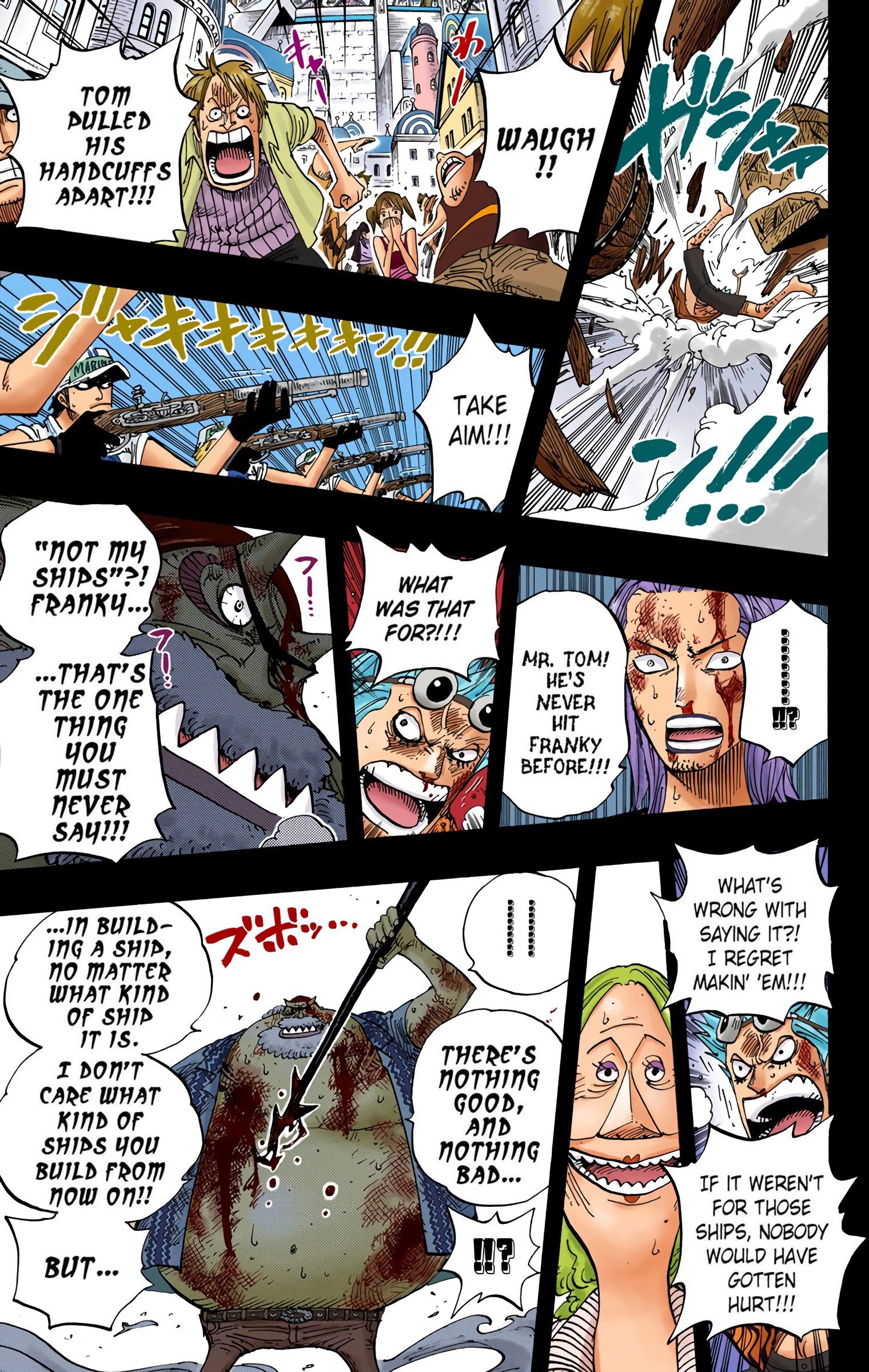 One Piece Colored Manga