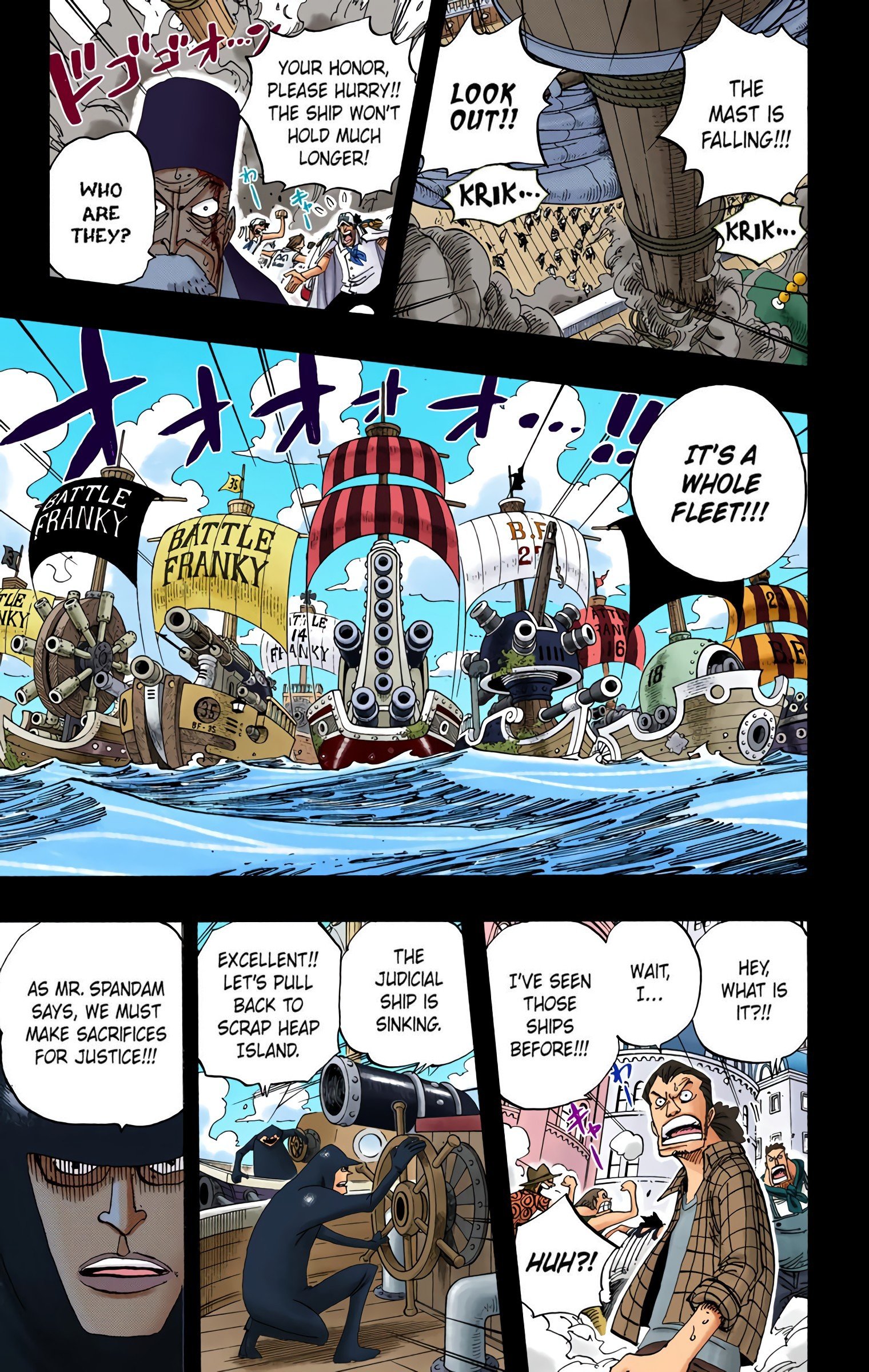 One Piece Colored Manga