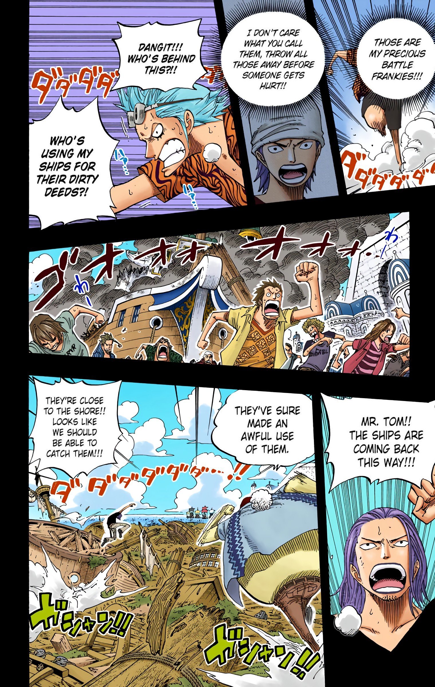 One Piece Colored Manga