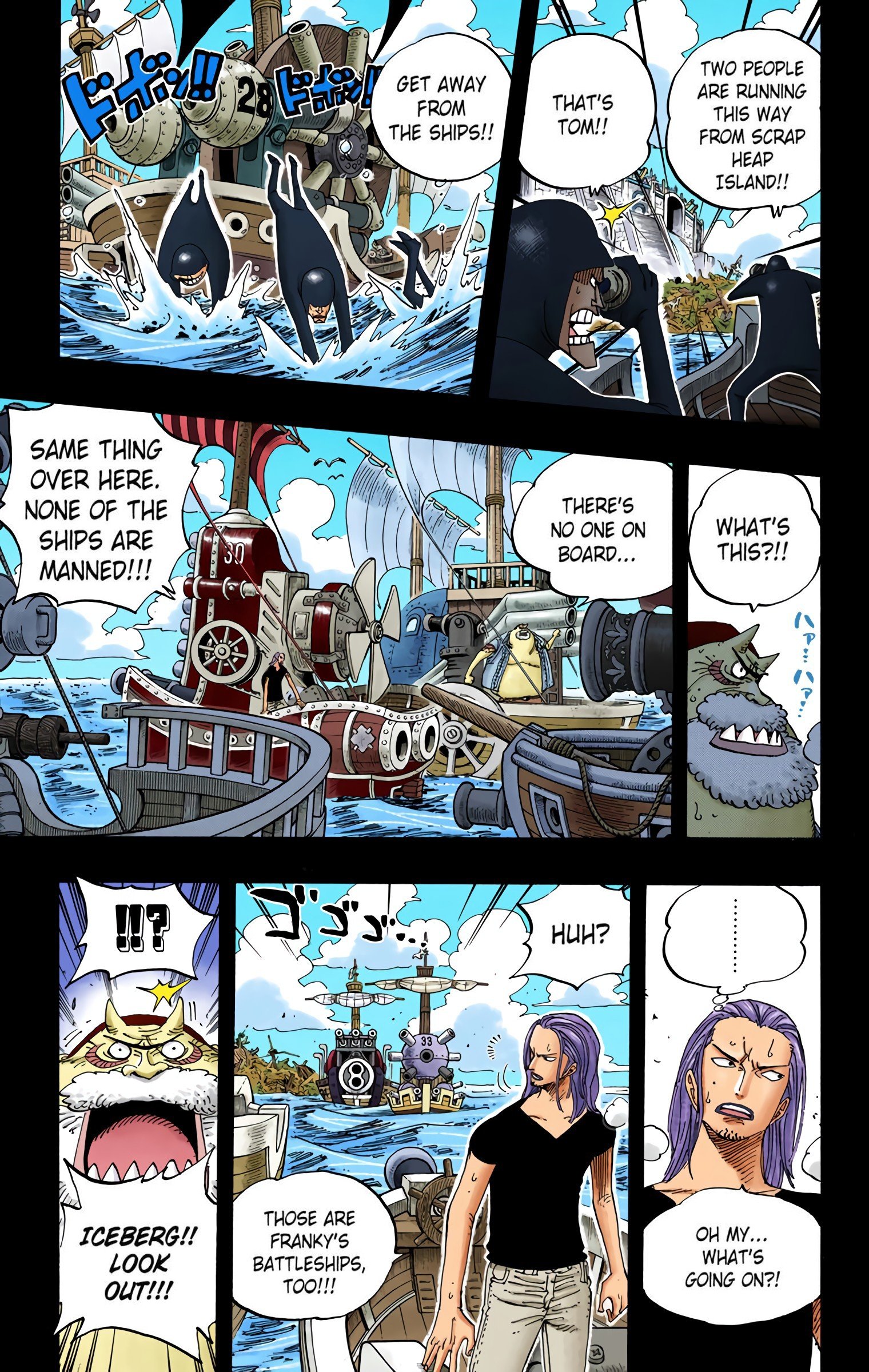 One Piece Colored Manga