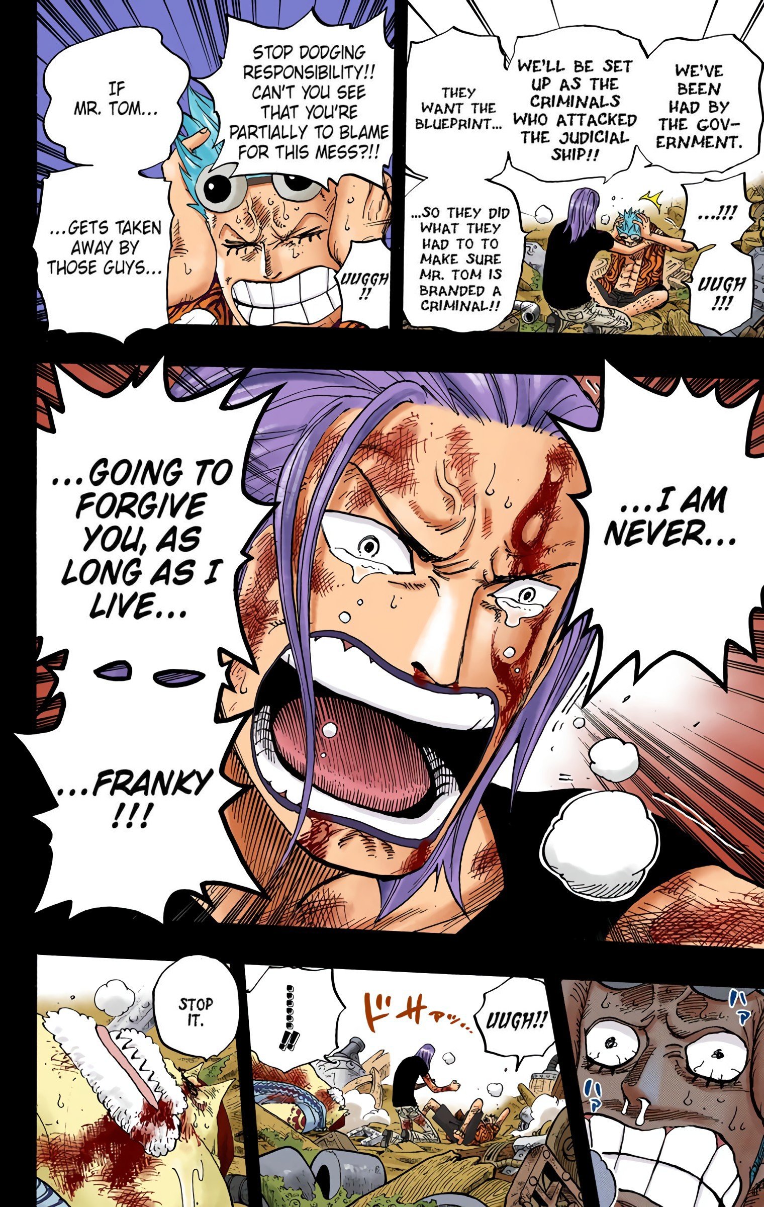 One Piece Colored Manga