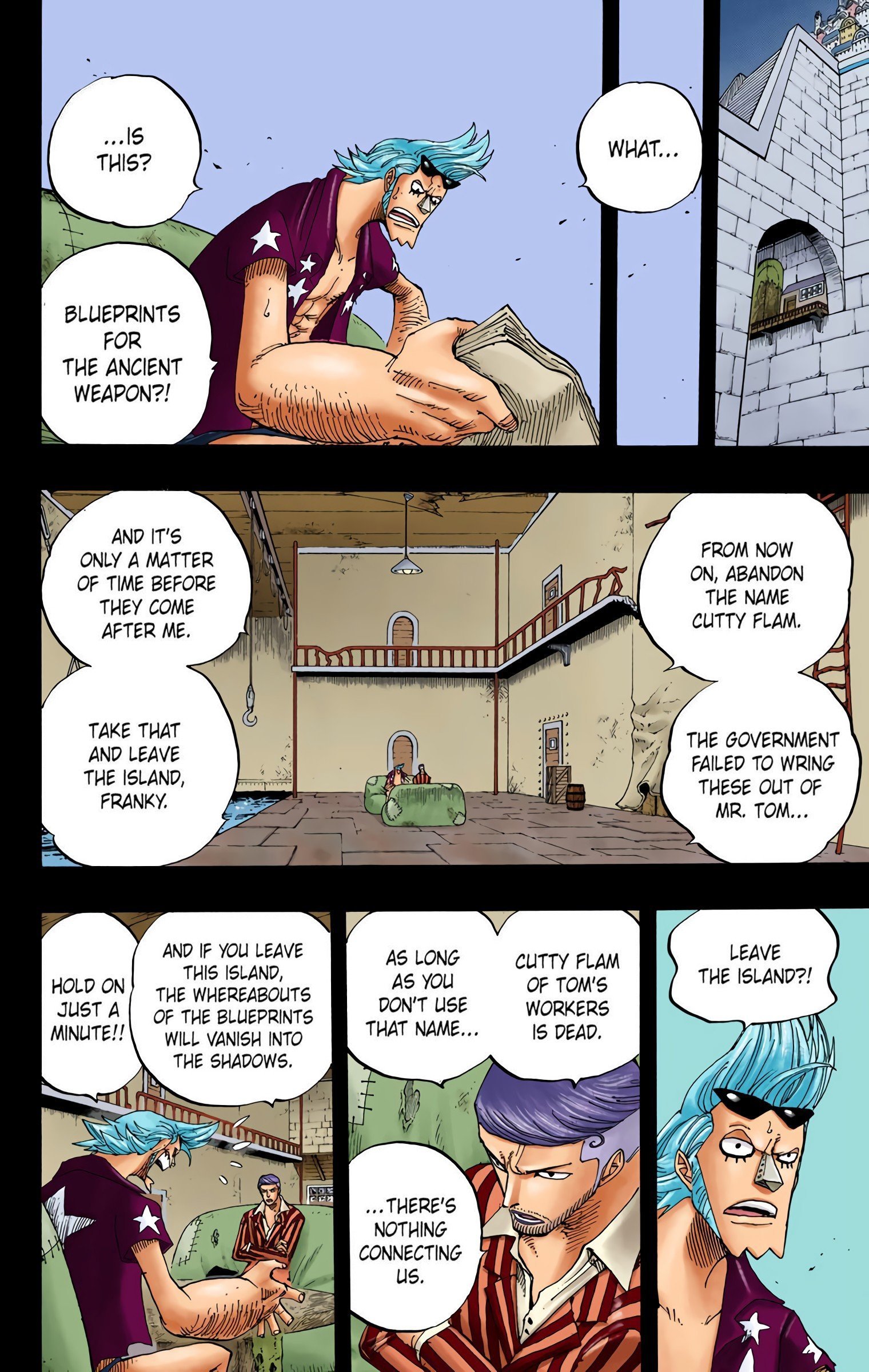 One Piece Colored Manga