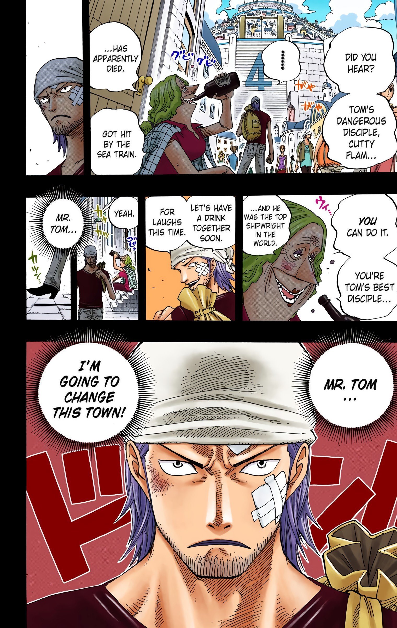 One Piece Colored Manga