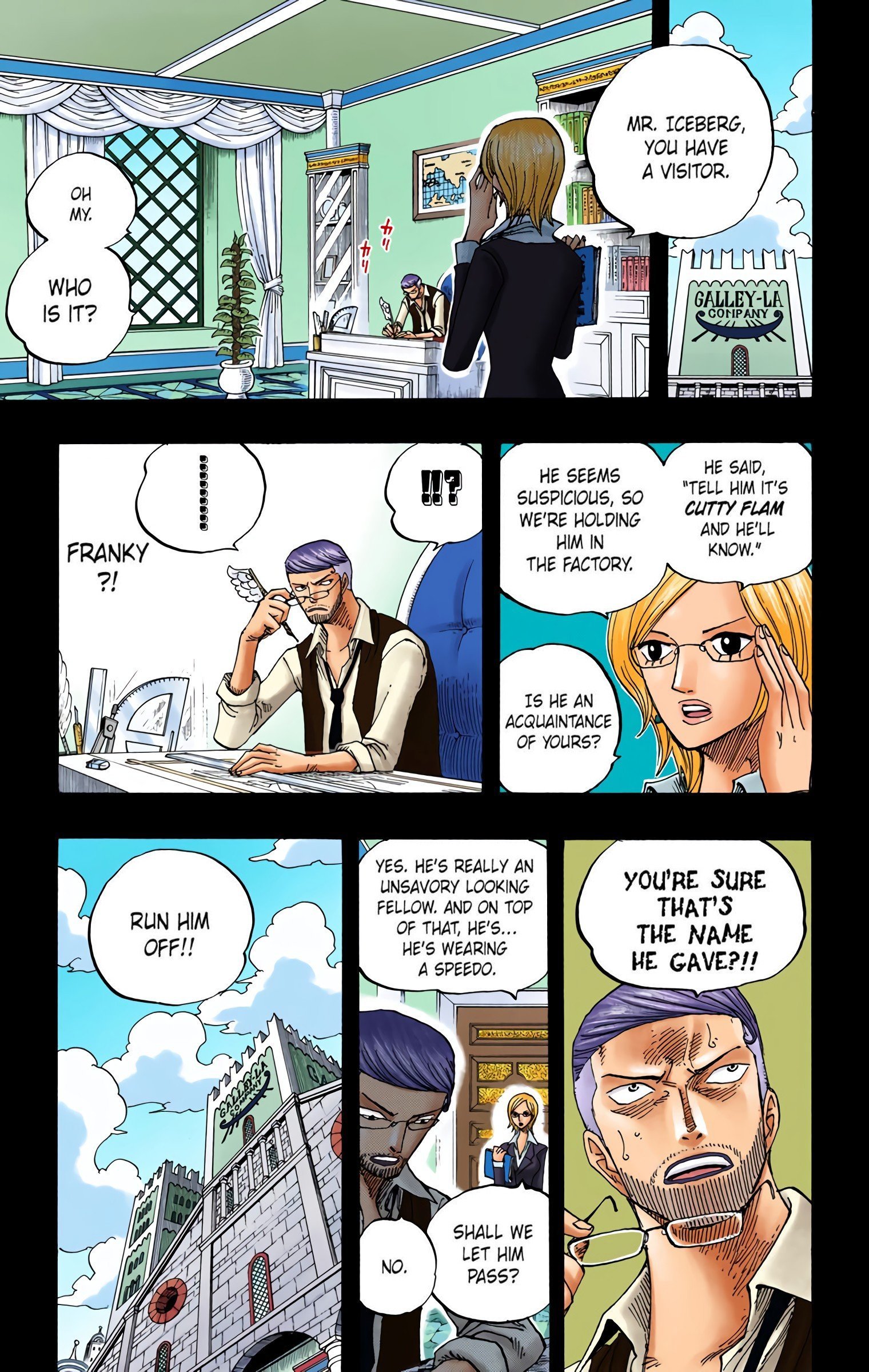 One Piece Colored Manga