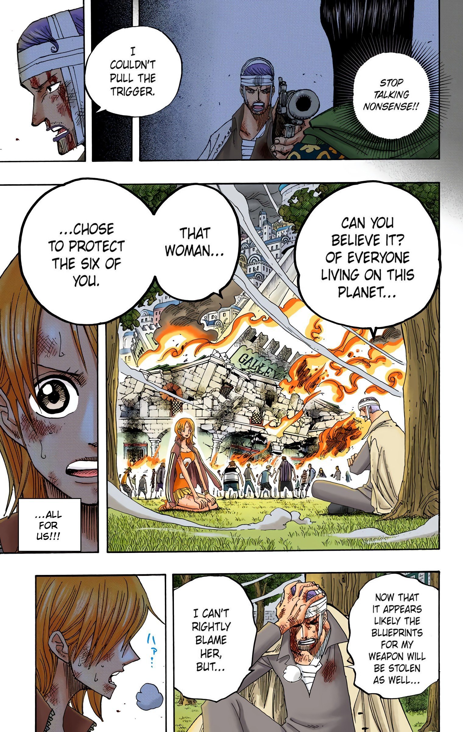 One Piece Colored Manga