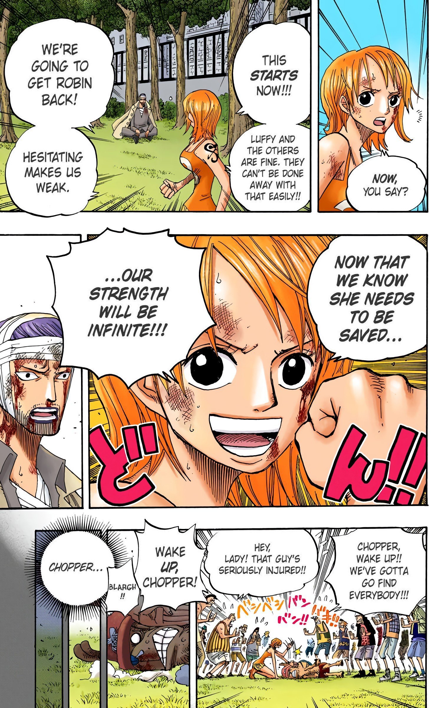 One Piece Colored Manga