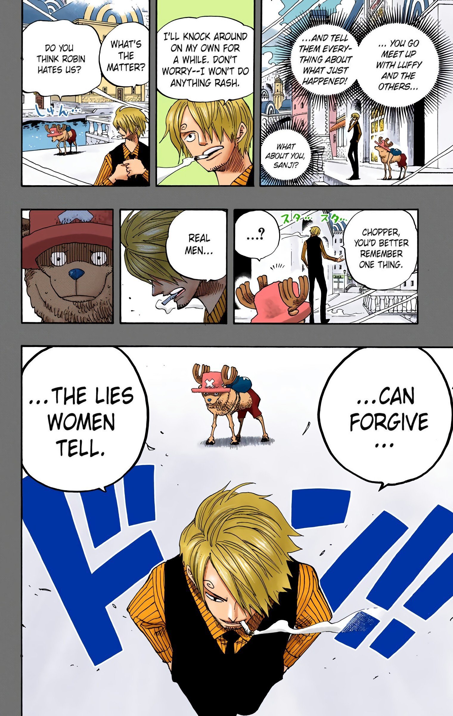 One Piece Colored Manga