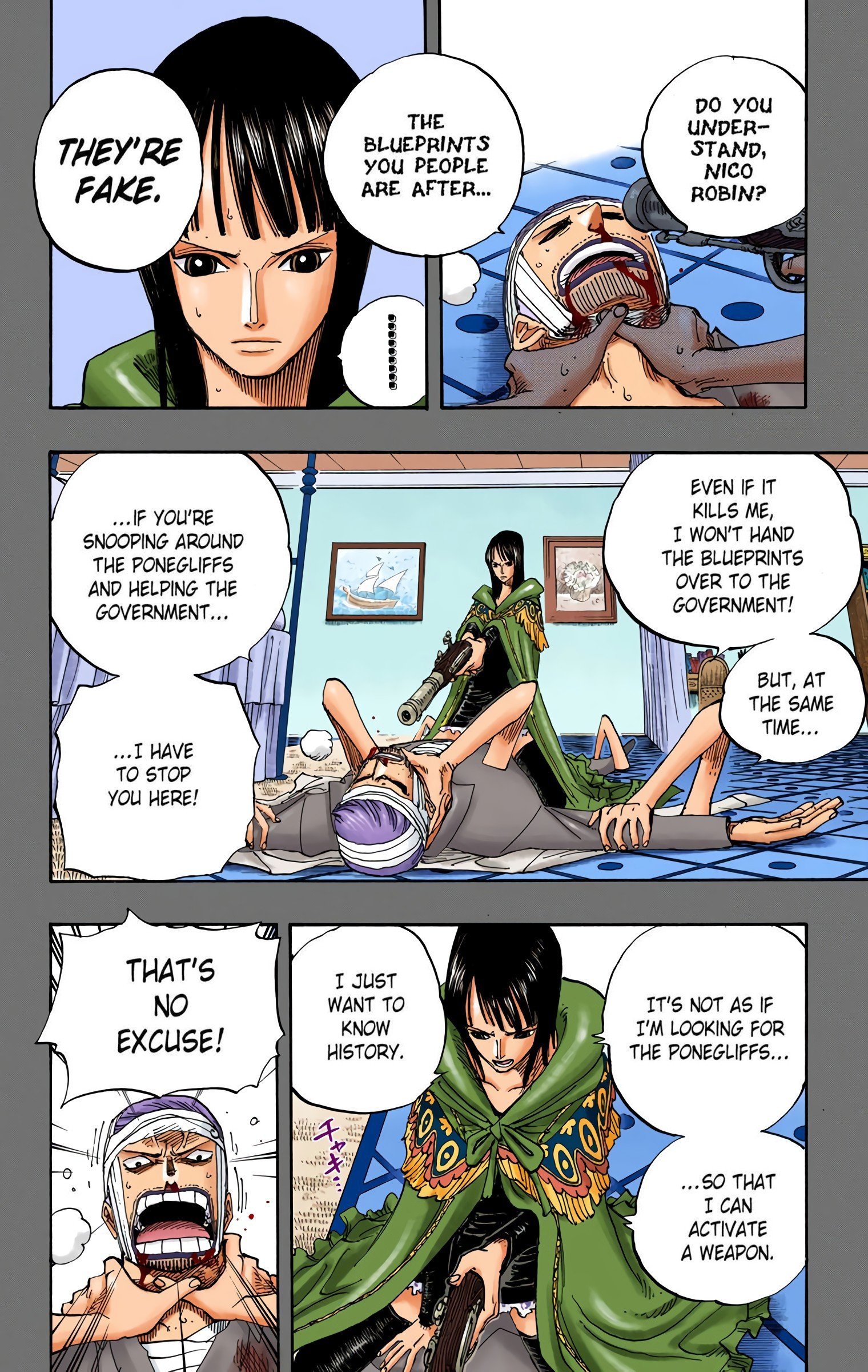 One Piece Colored Manga