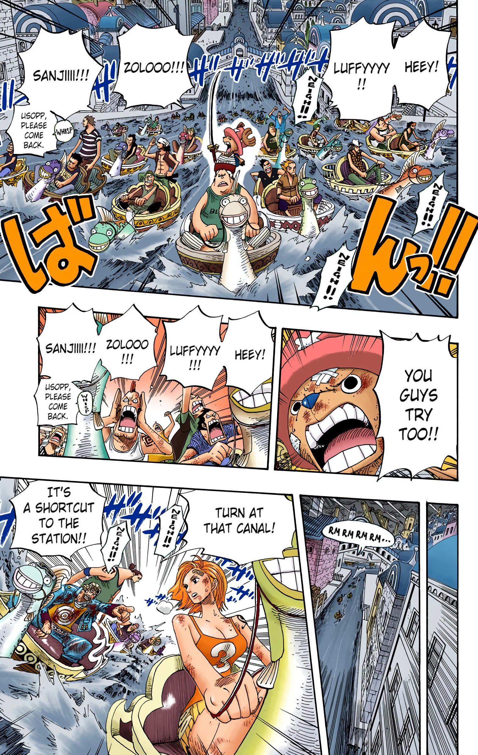 One Piece Colored Manga