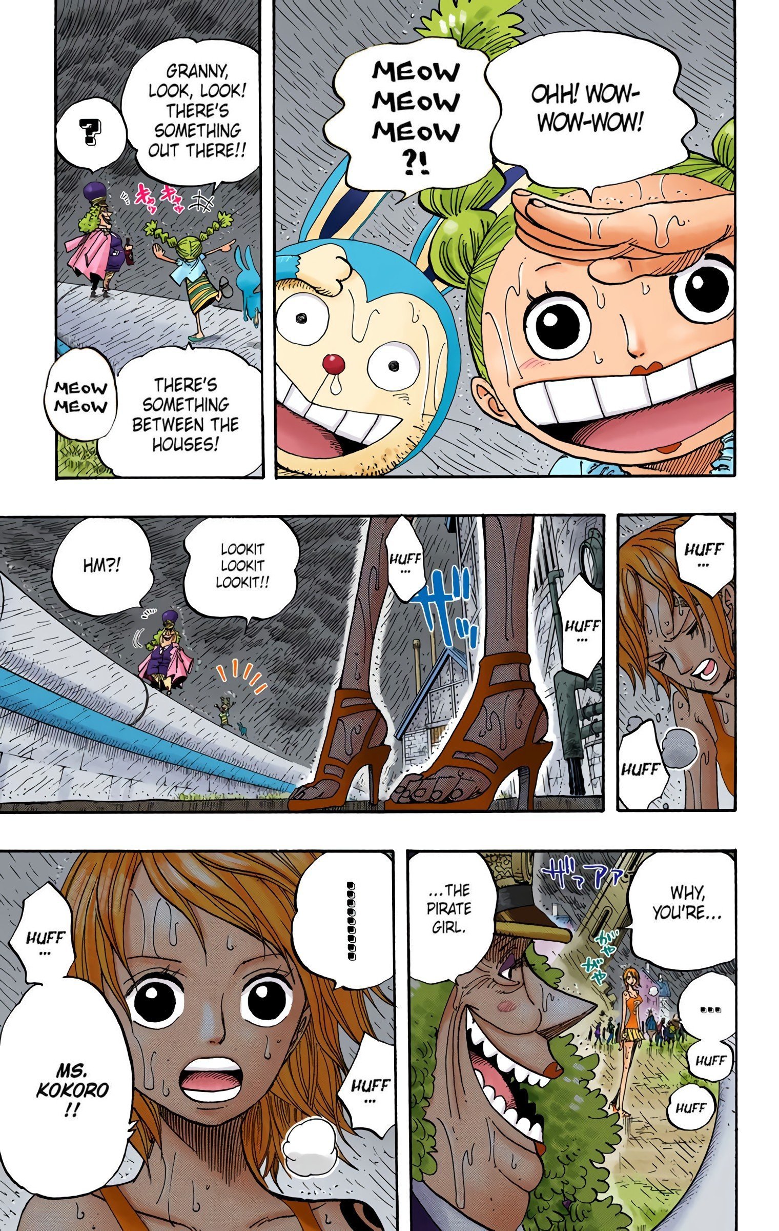 One Piece Colored Manga