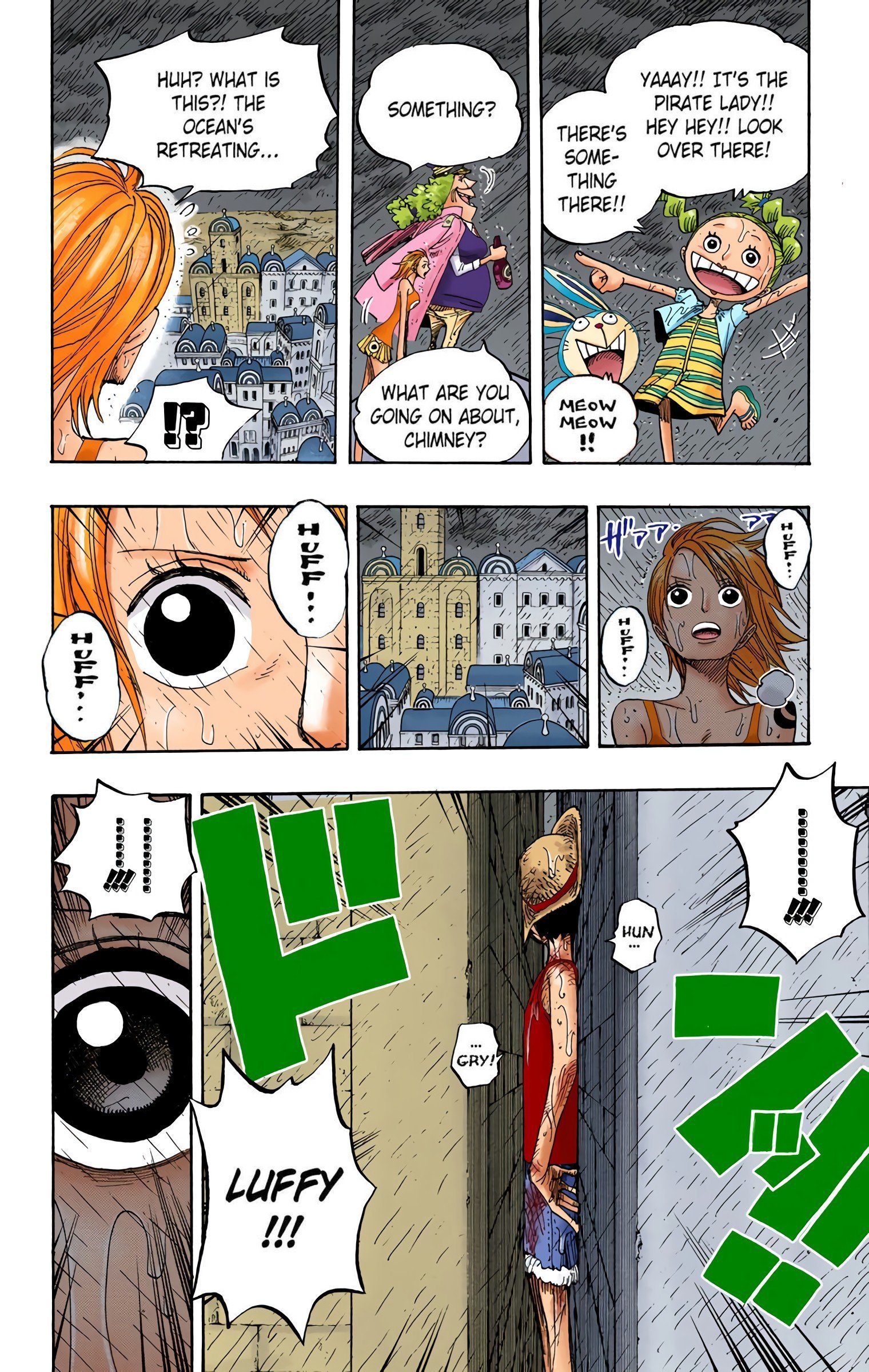 One Piece Colored Manga