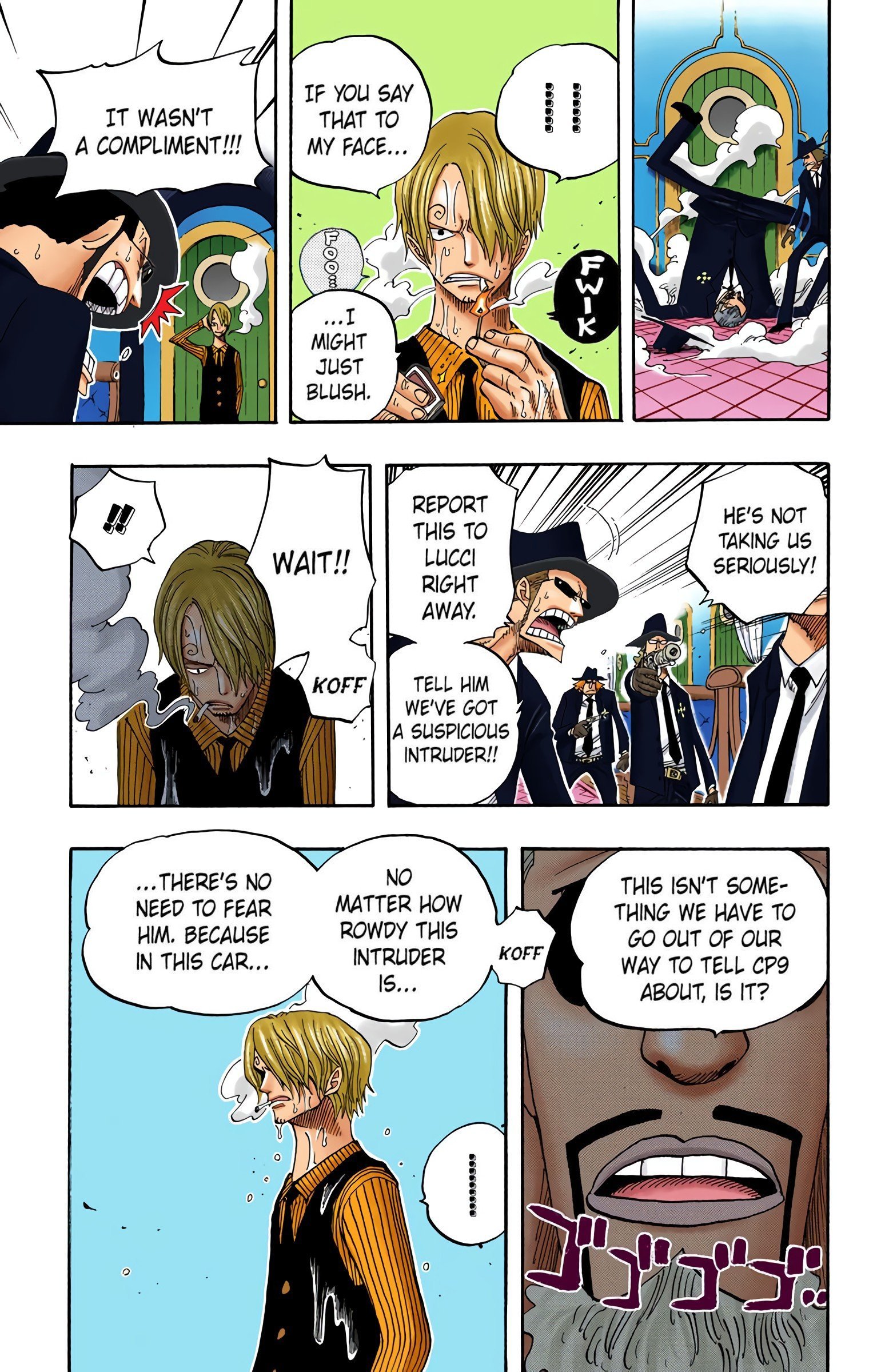 One Piece Colored Manga