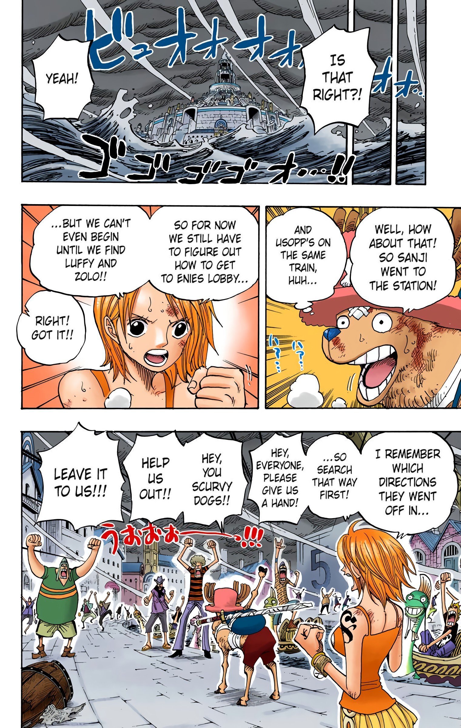 One Piece Colored Manga