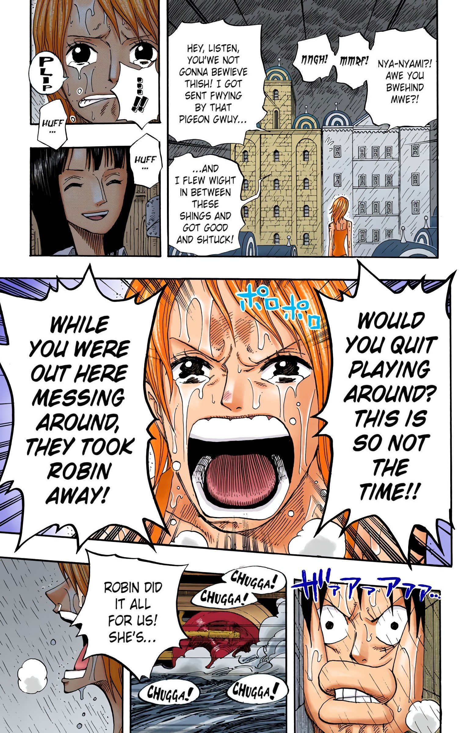 One Piece Colored Manga