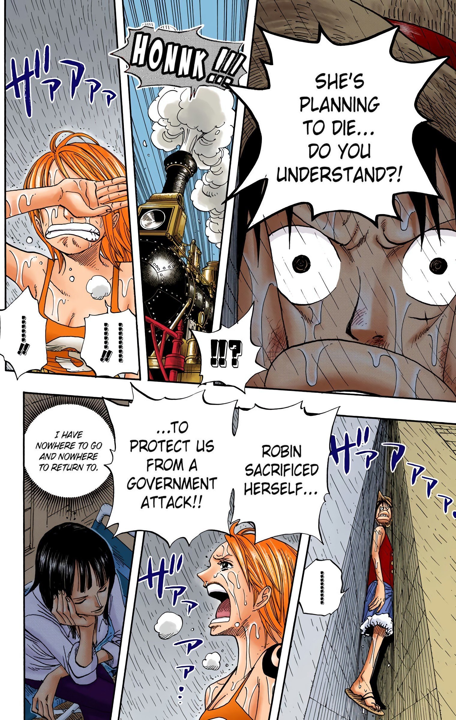 One Piece Colored Manga