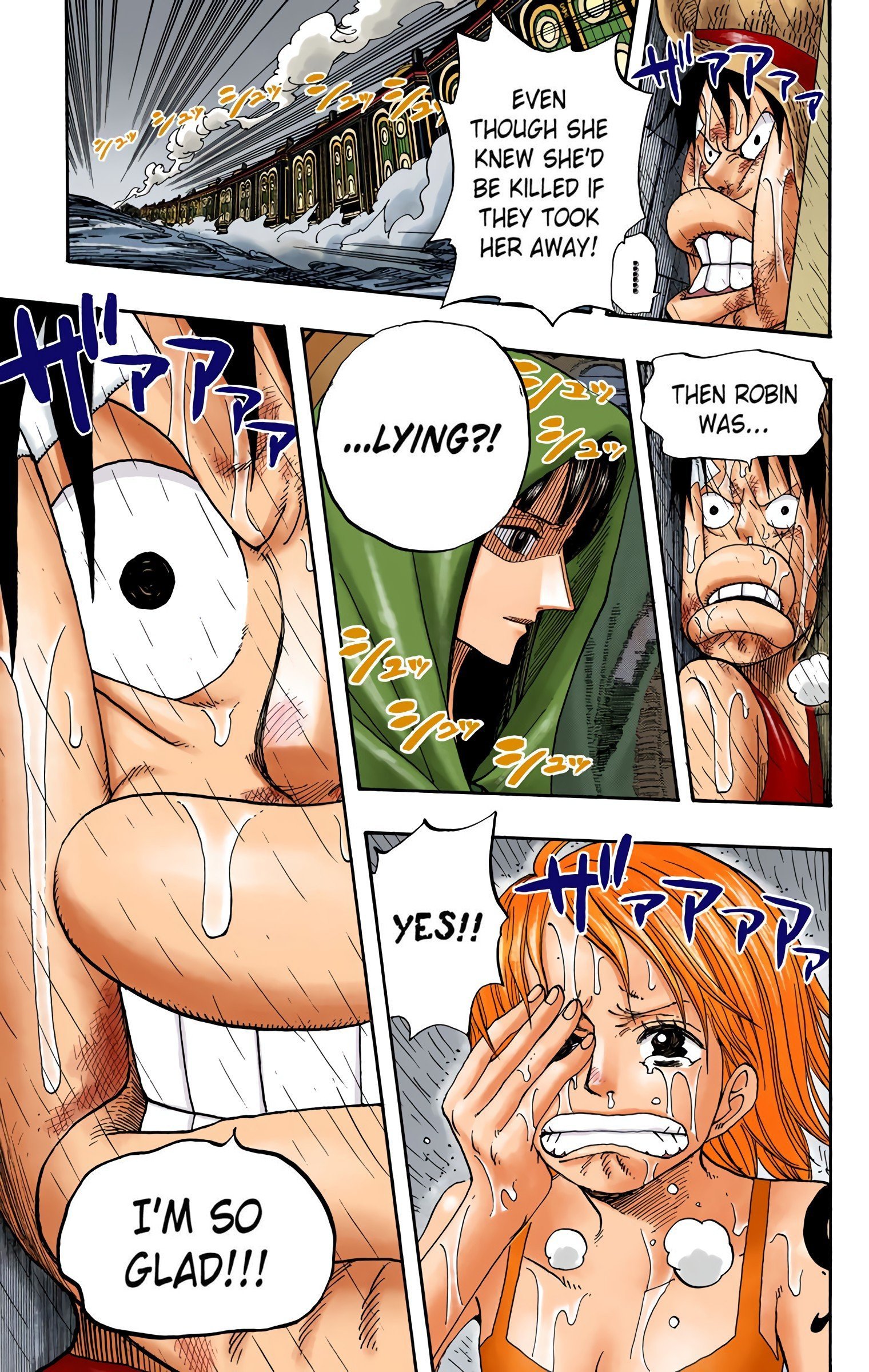 One Piece Colored Manga