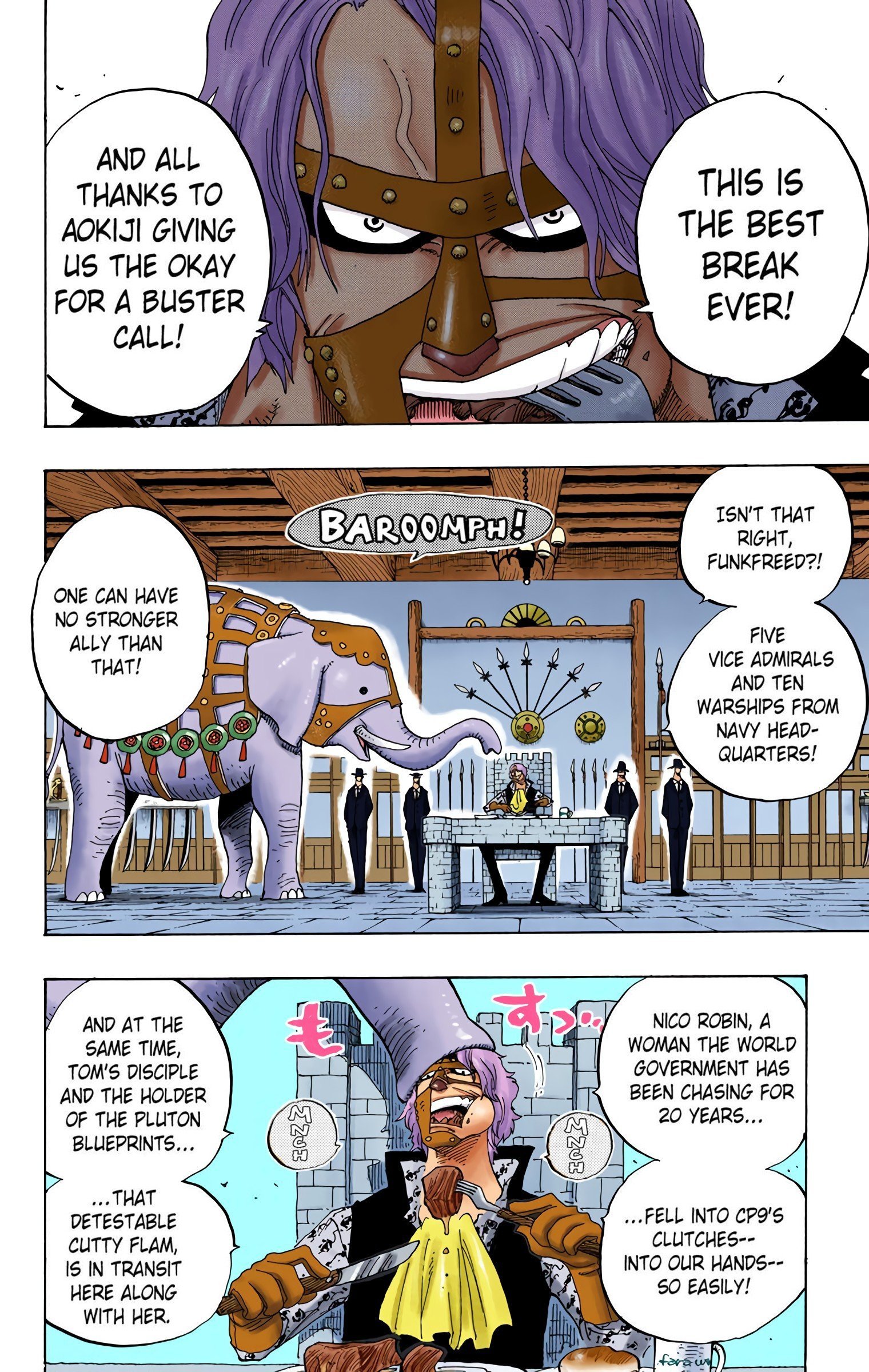 One Piece Colored Manga