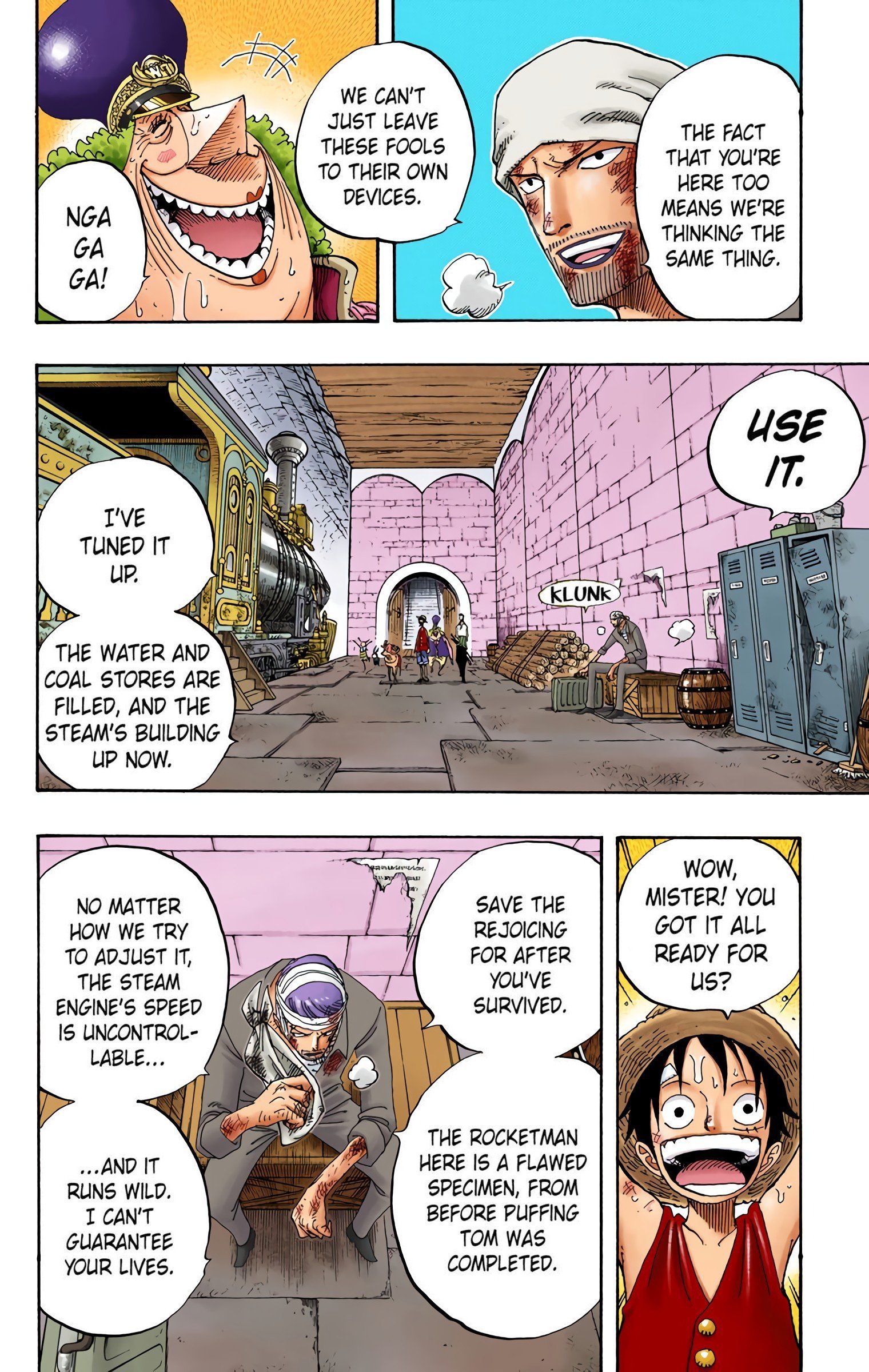 One Piece Colored Manga