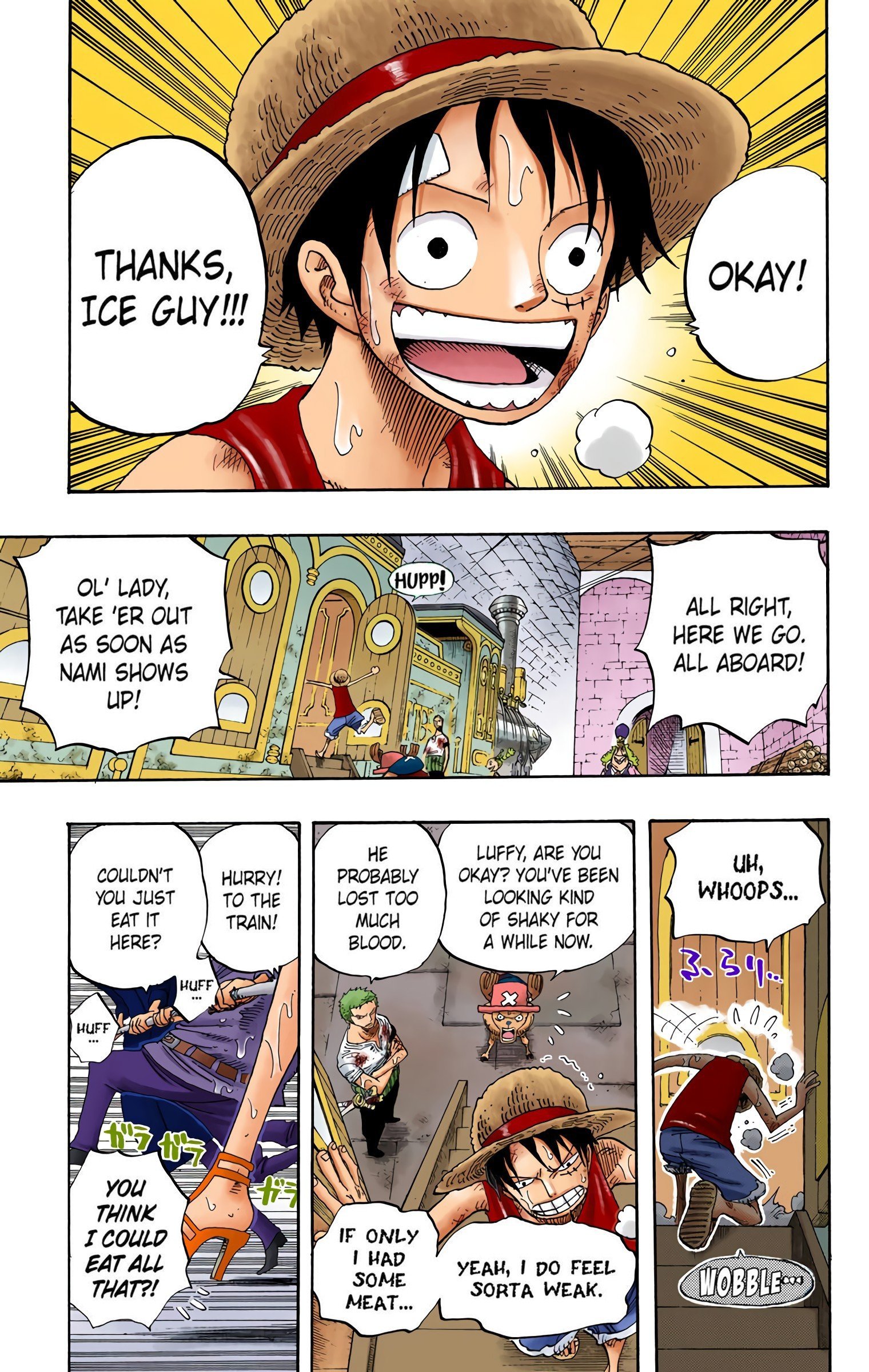 One Piece Colored Manga