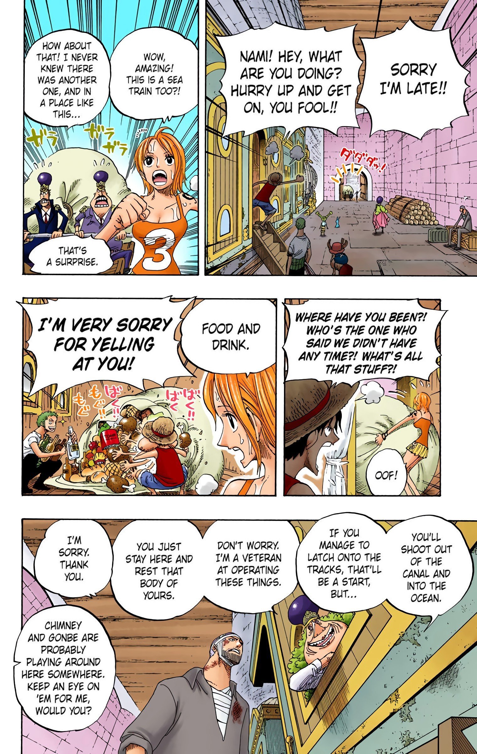 One Piece Colored Manga